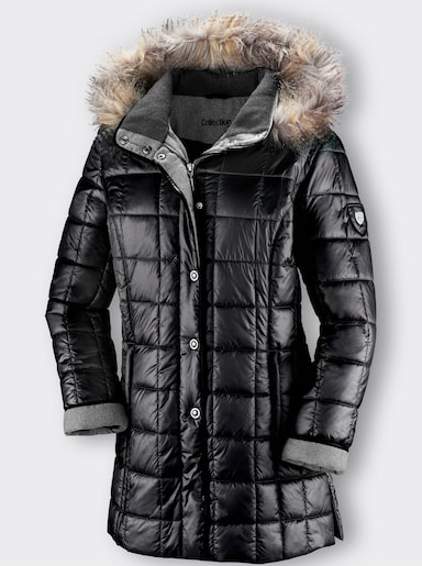 Steppjacke - schwarz