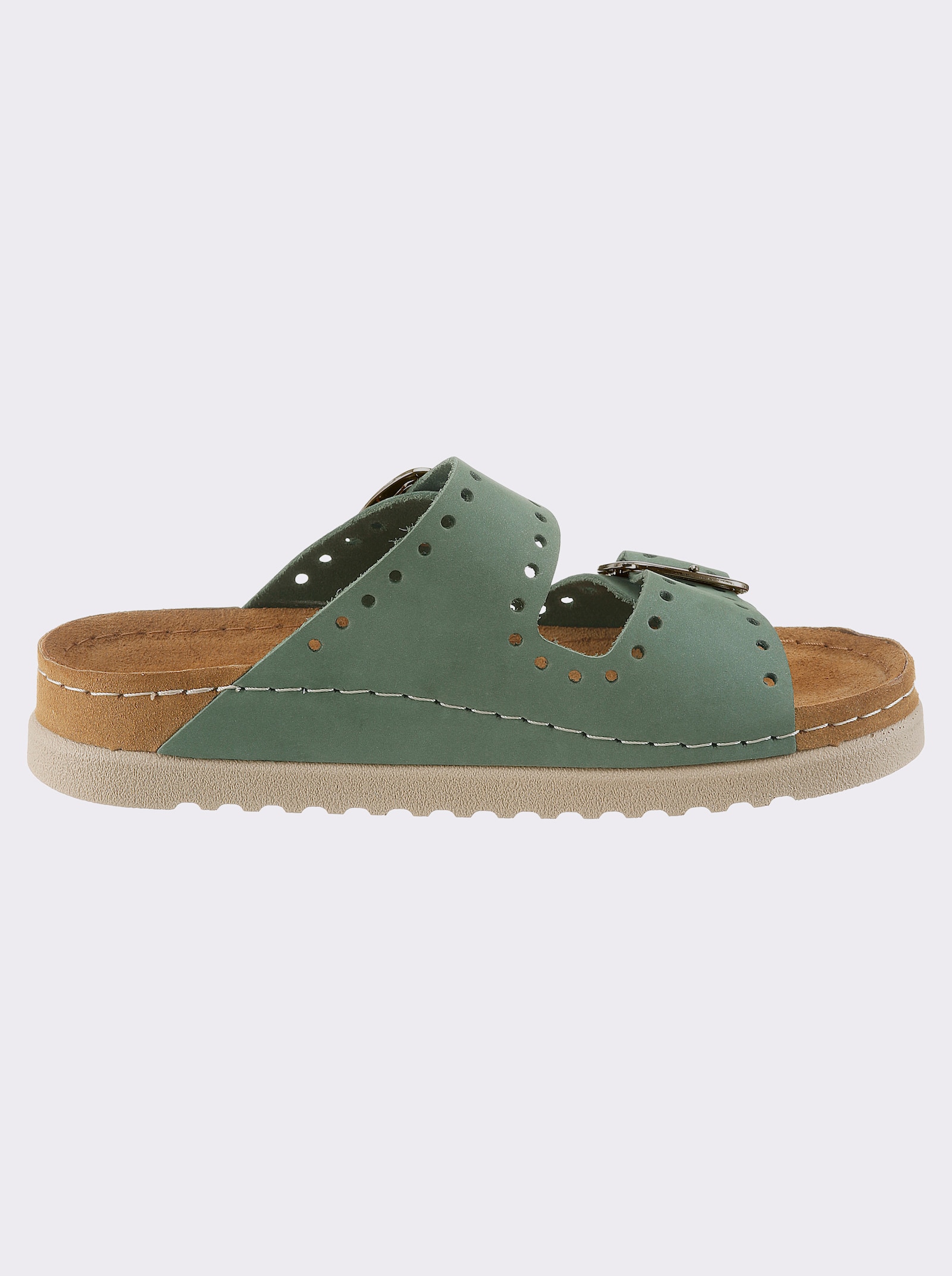 Mubb Pantolette mit Trittdämpfung - eucalyptus