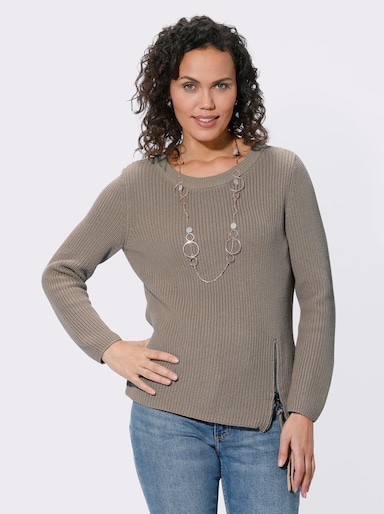 Pullover - taupe