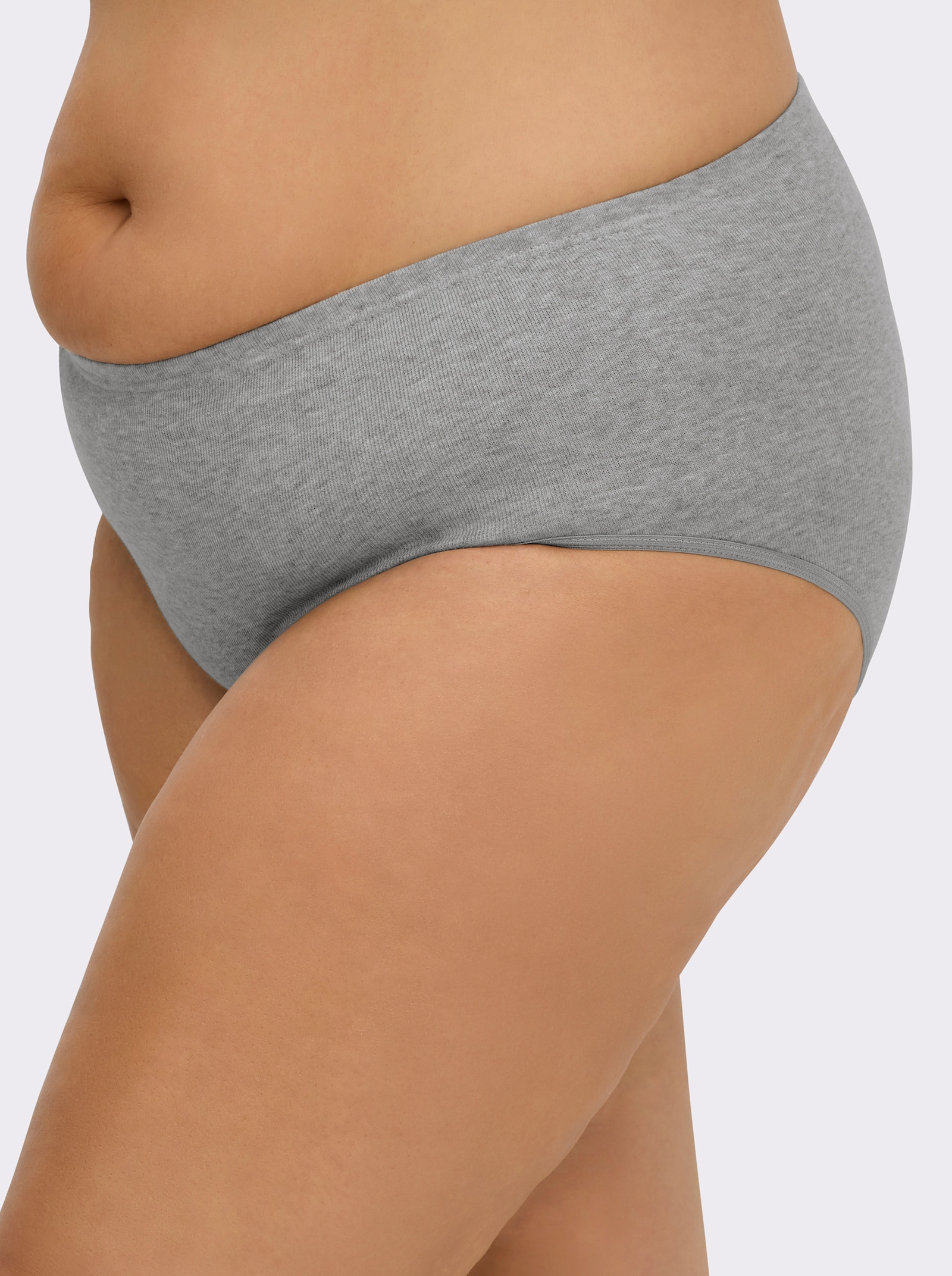 Speidel Slip mit Glanzbandeinfassung - koralle + blau + grau