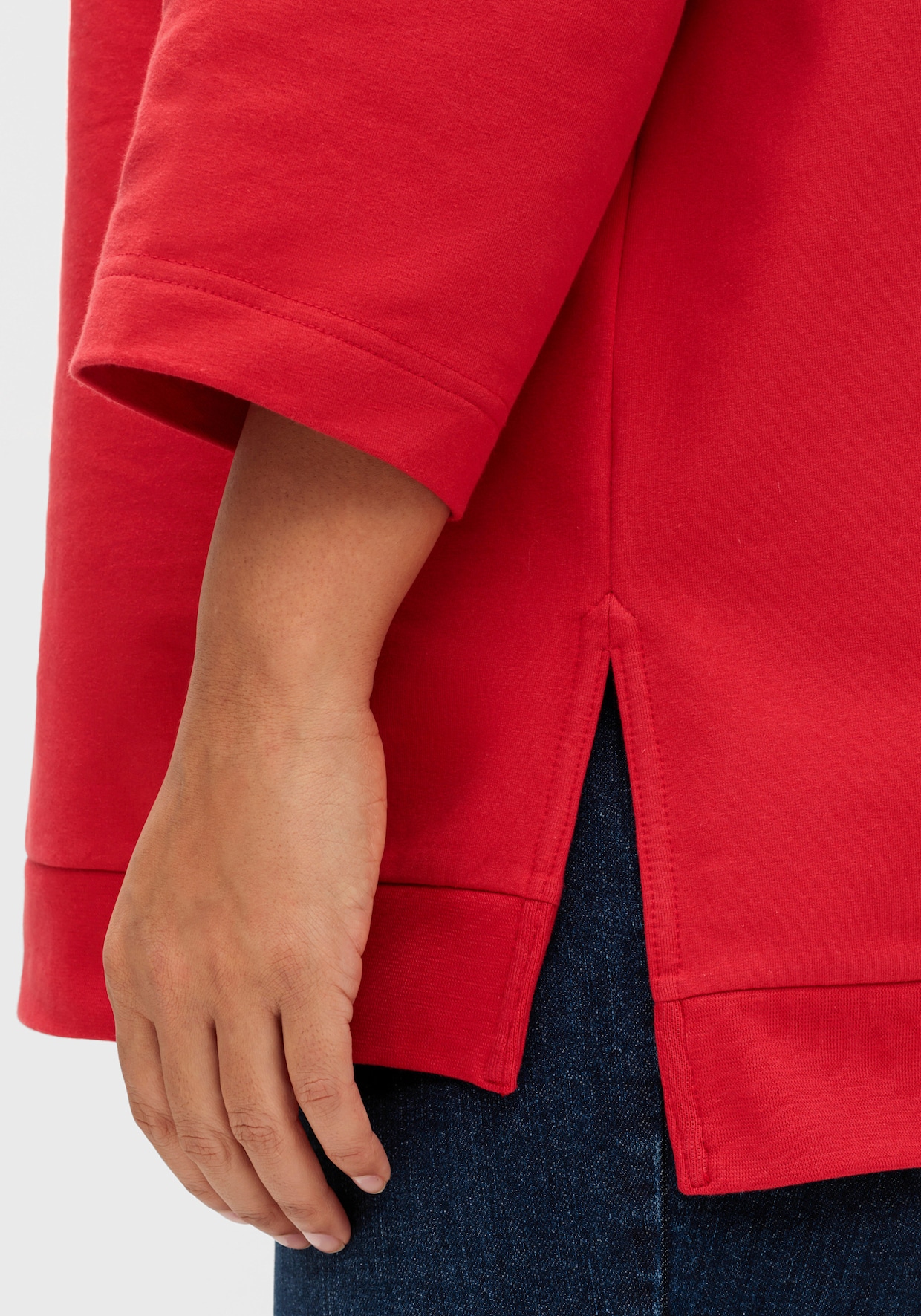 sheego Sweatshirt - aardbei