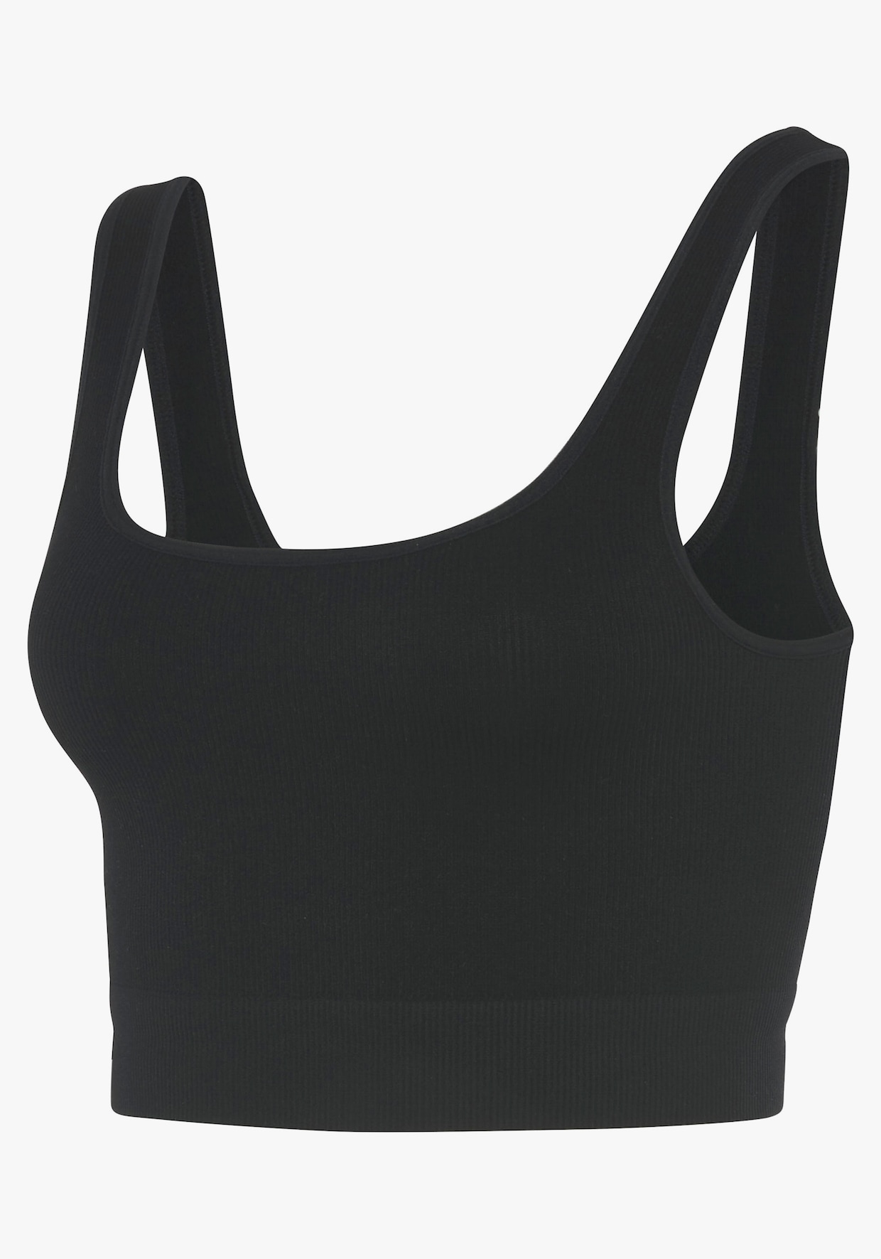 LASCANA Crop-Top - schwarz