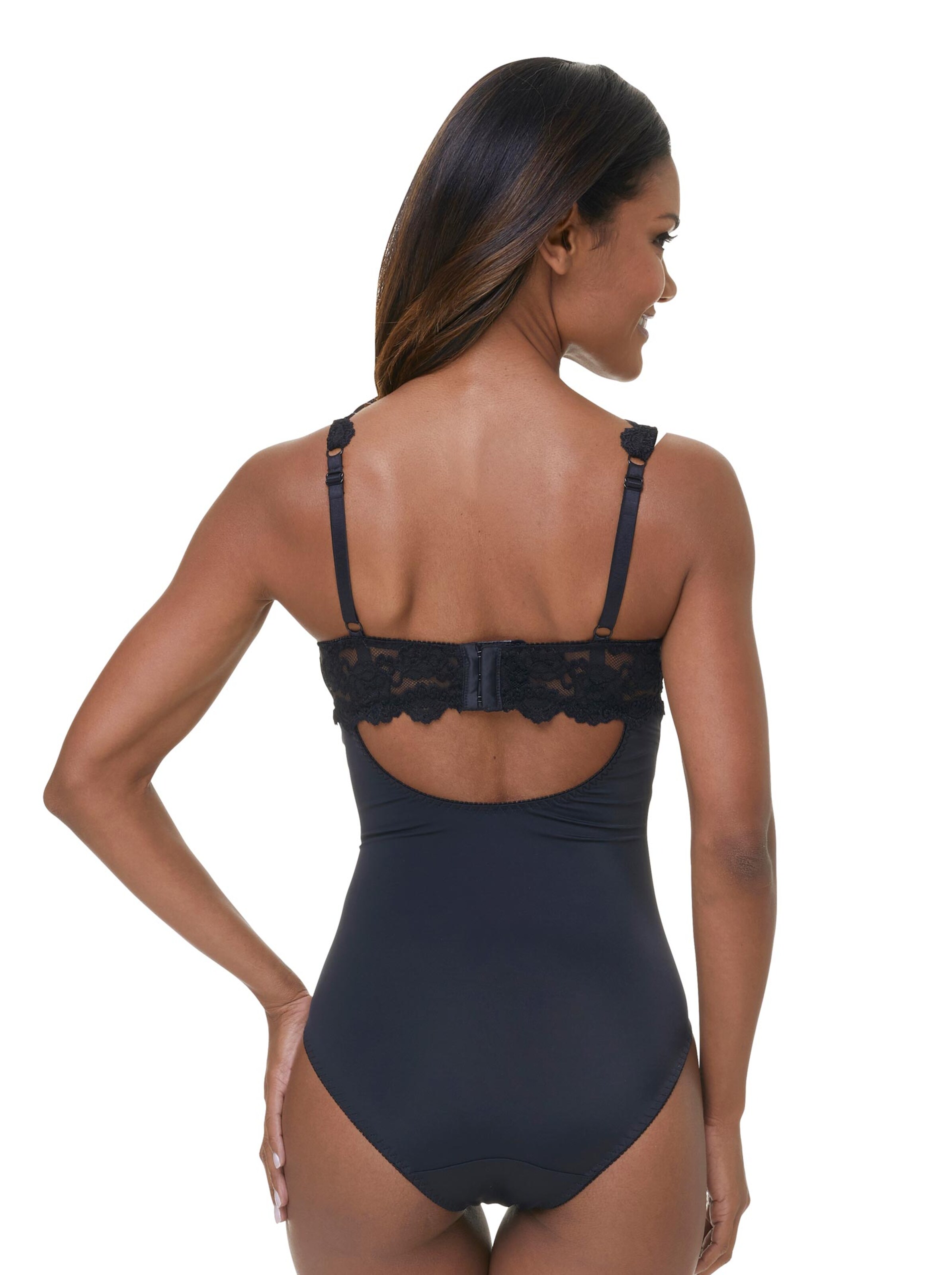 Sassa Body mit Bügel - schwarz