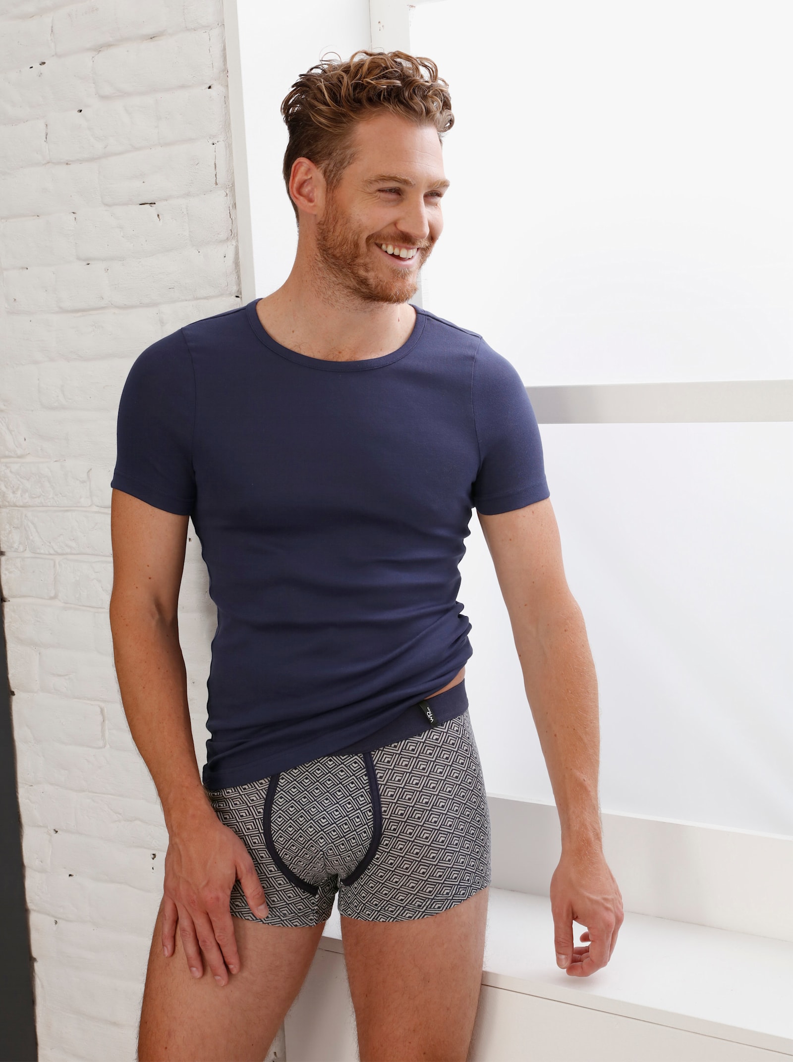 wäschepur men Shirt - nachtblau