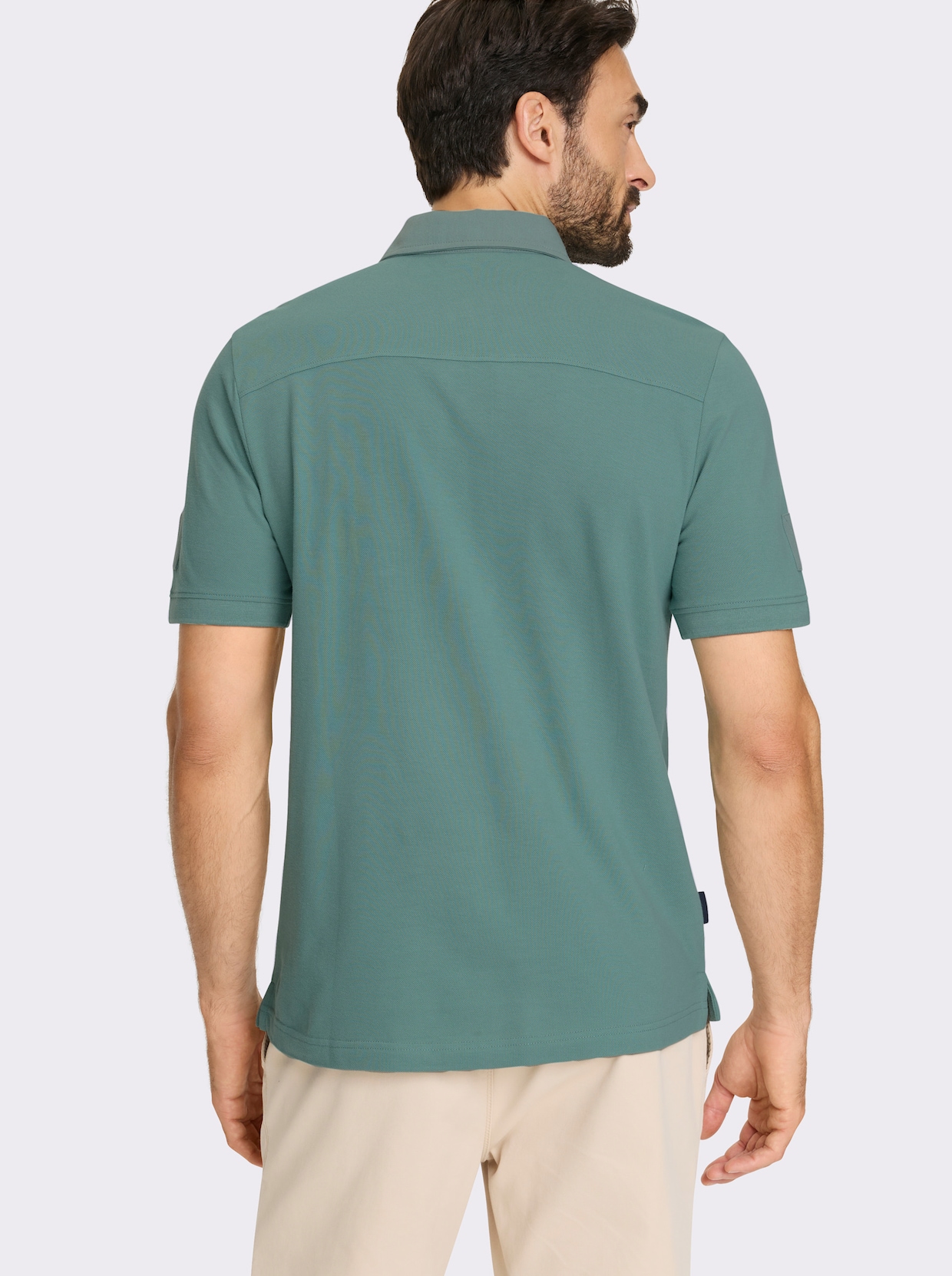 Marco Donati Kurzarmshirt - jade