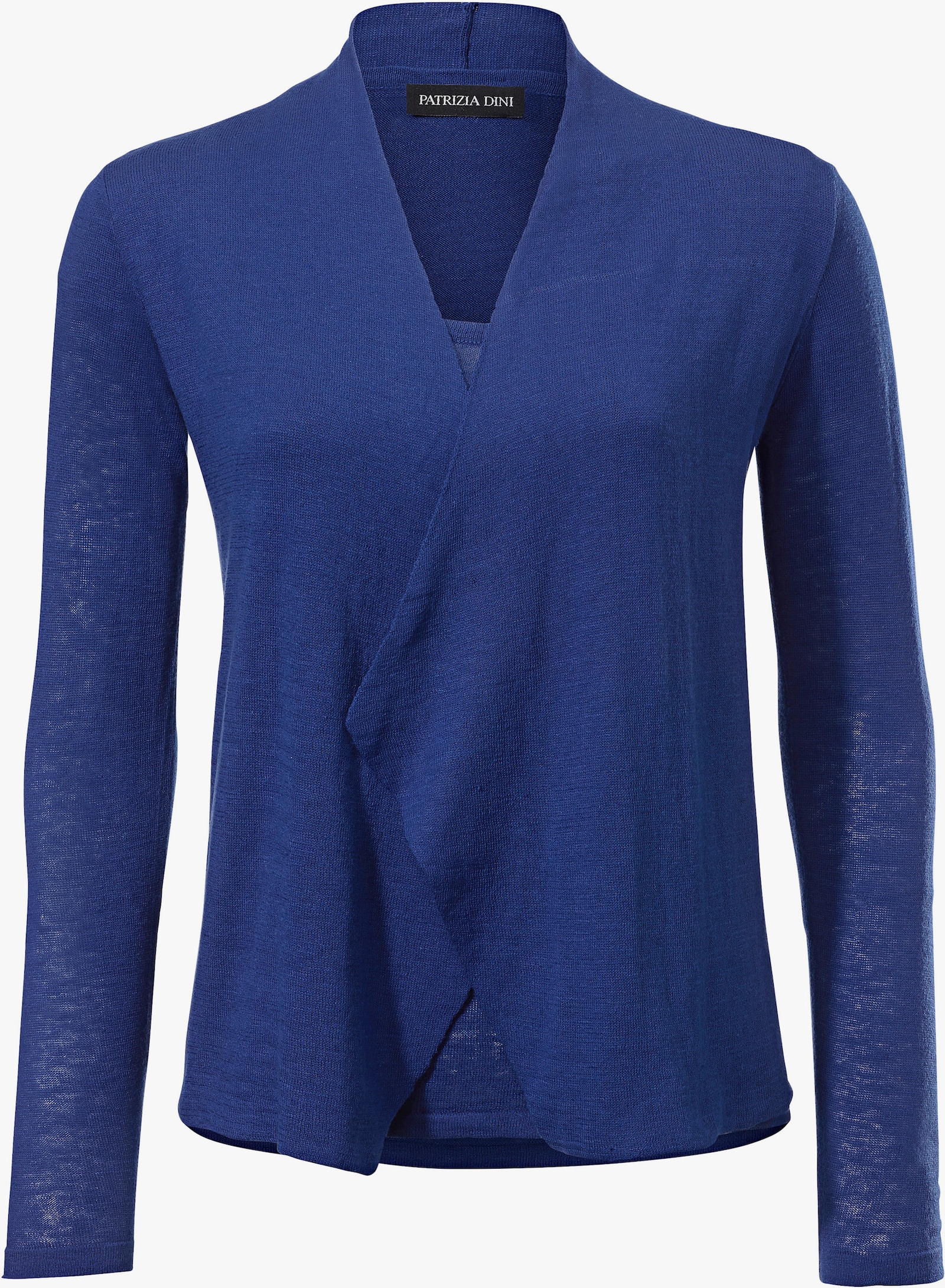 heine Twin-Set aus reiner Baumwolle - royalblau