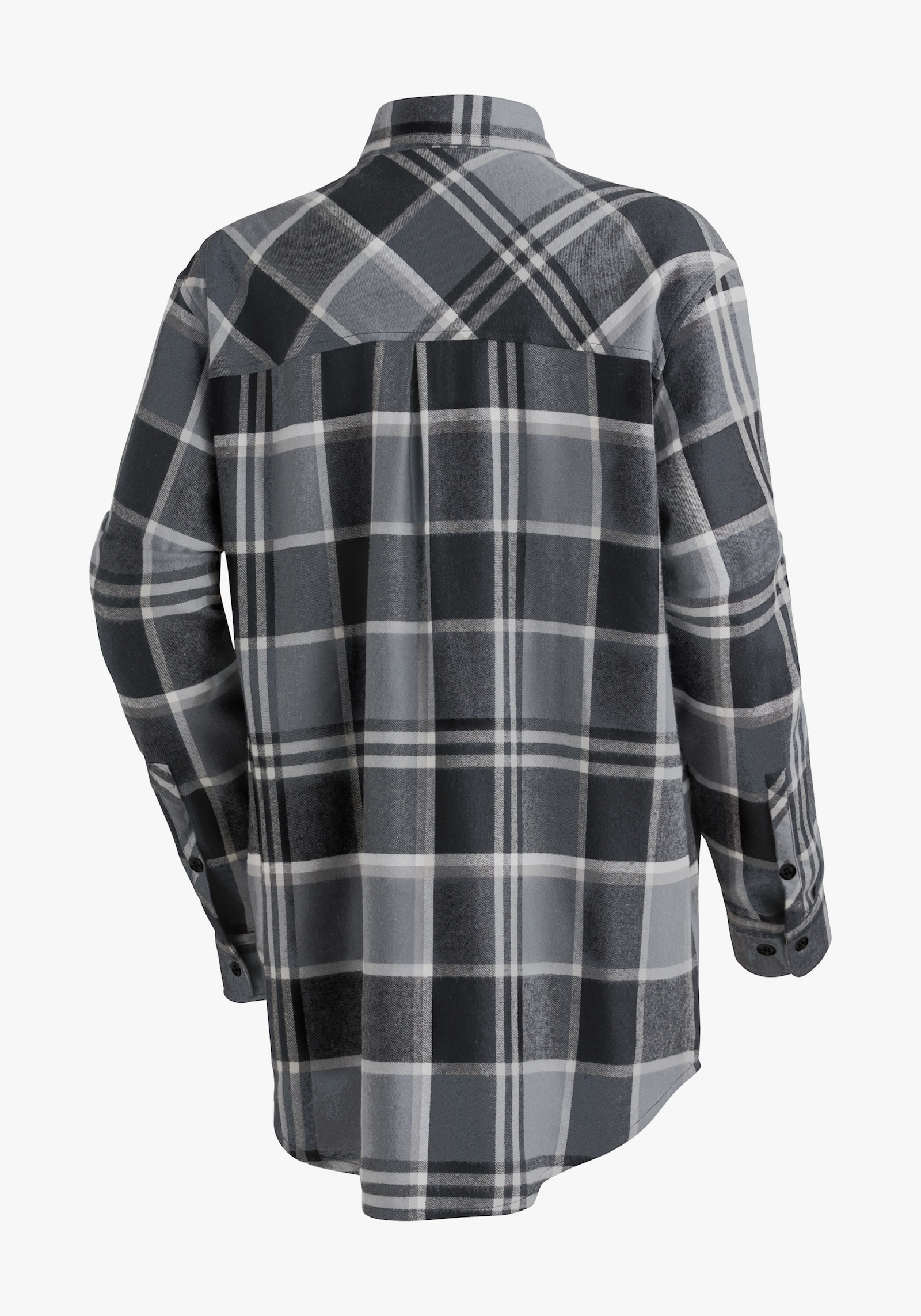 Maier Sports Funktionshemd - grey check