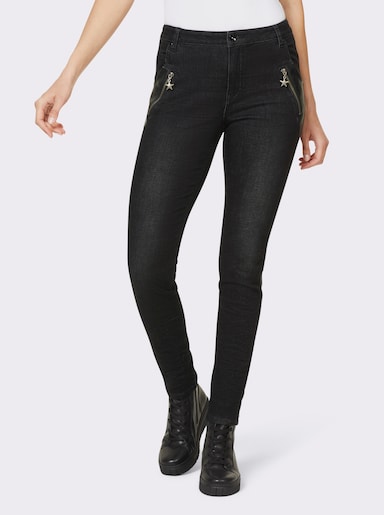 heine Push-up-Jeans - black denim