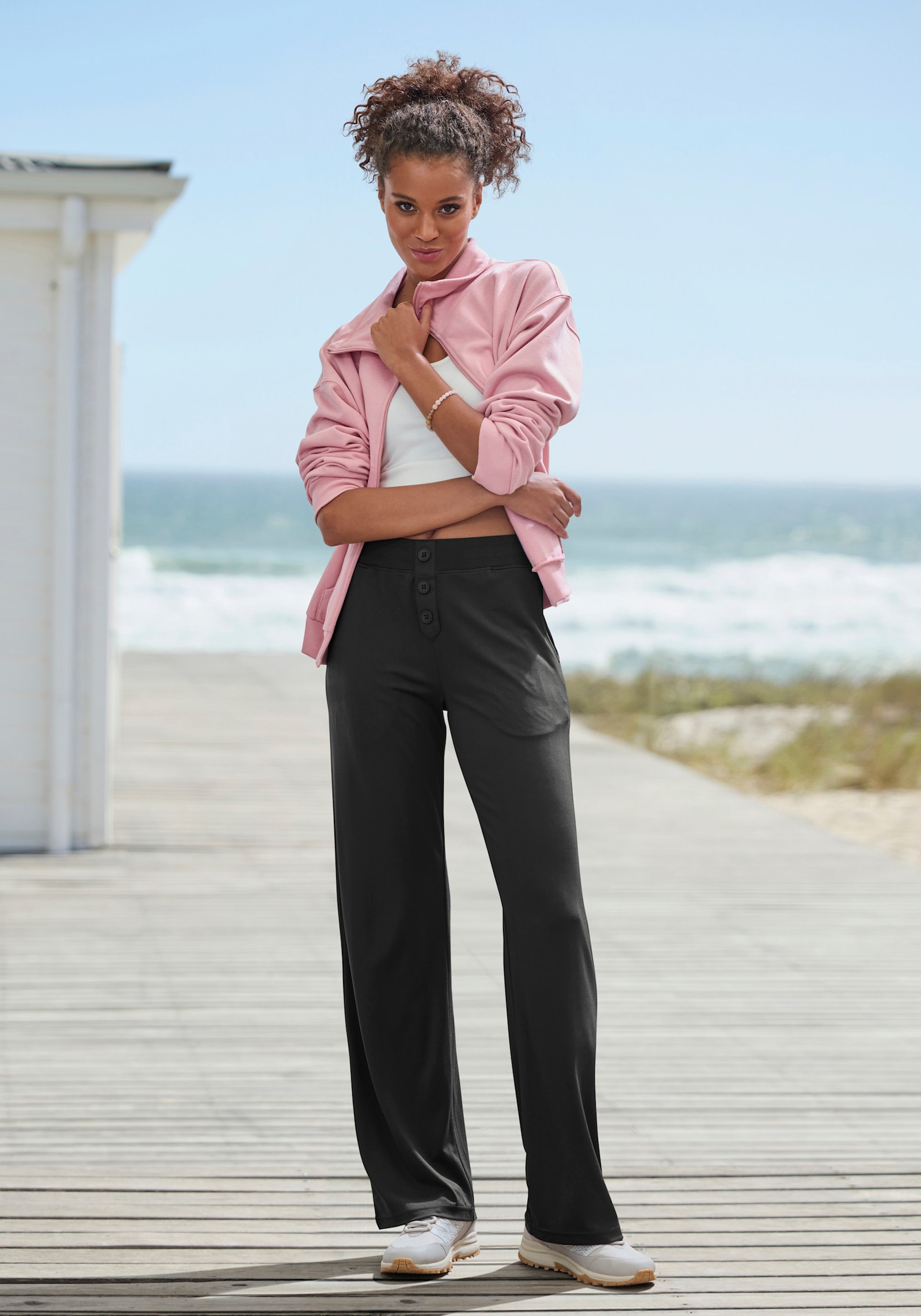 H.I.S Relaxhose - schwarz