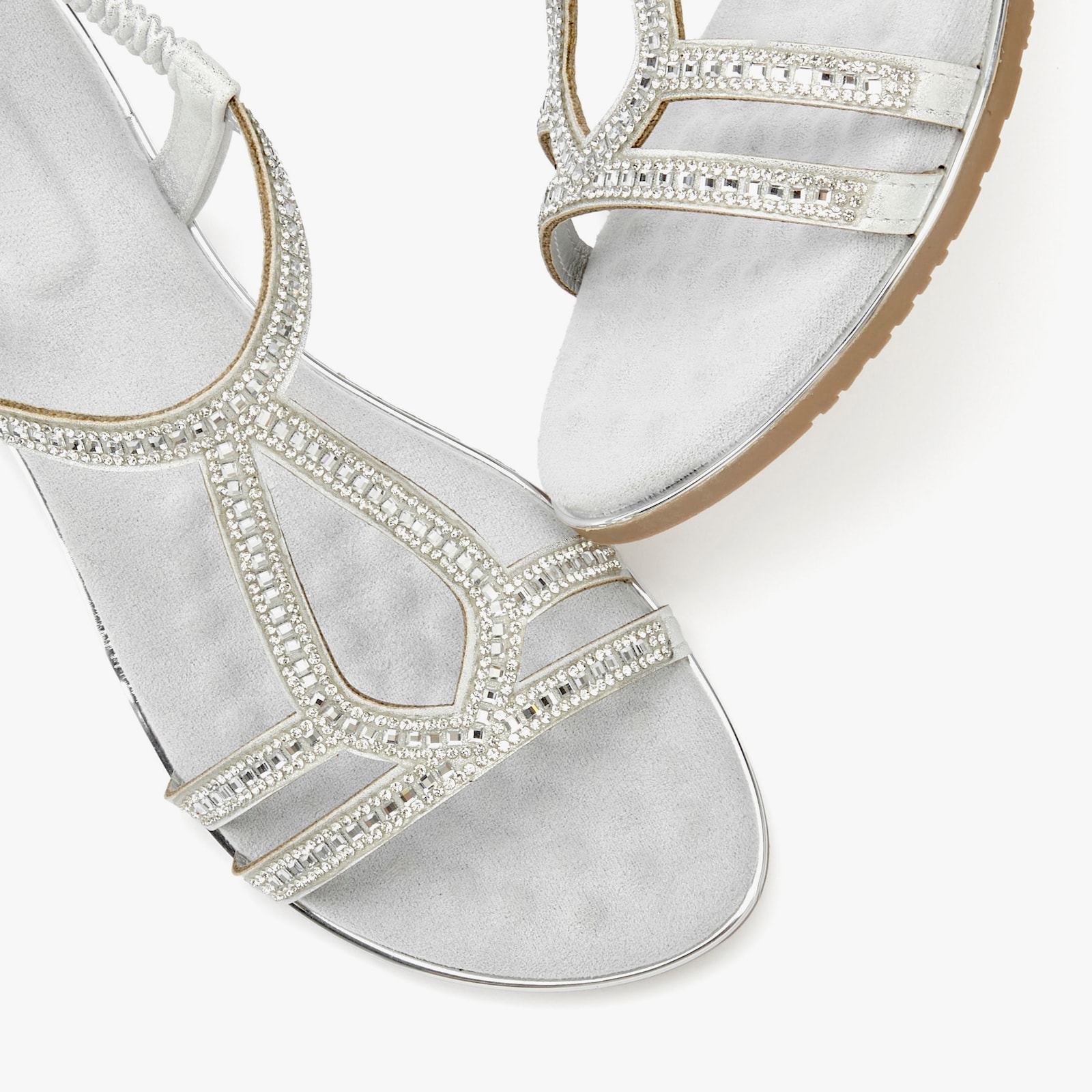 Vivance Sandale - silberfarben