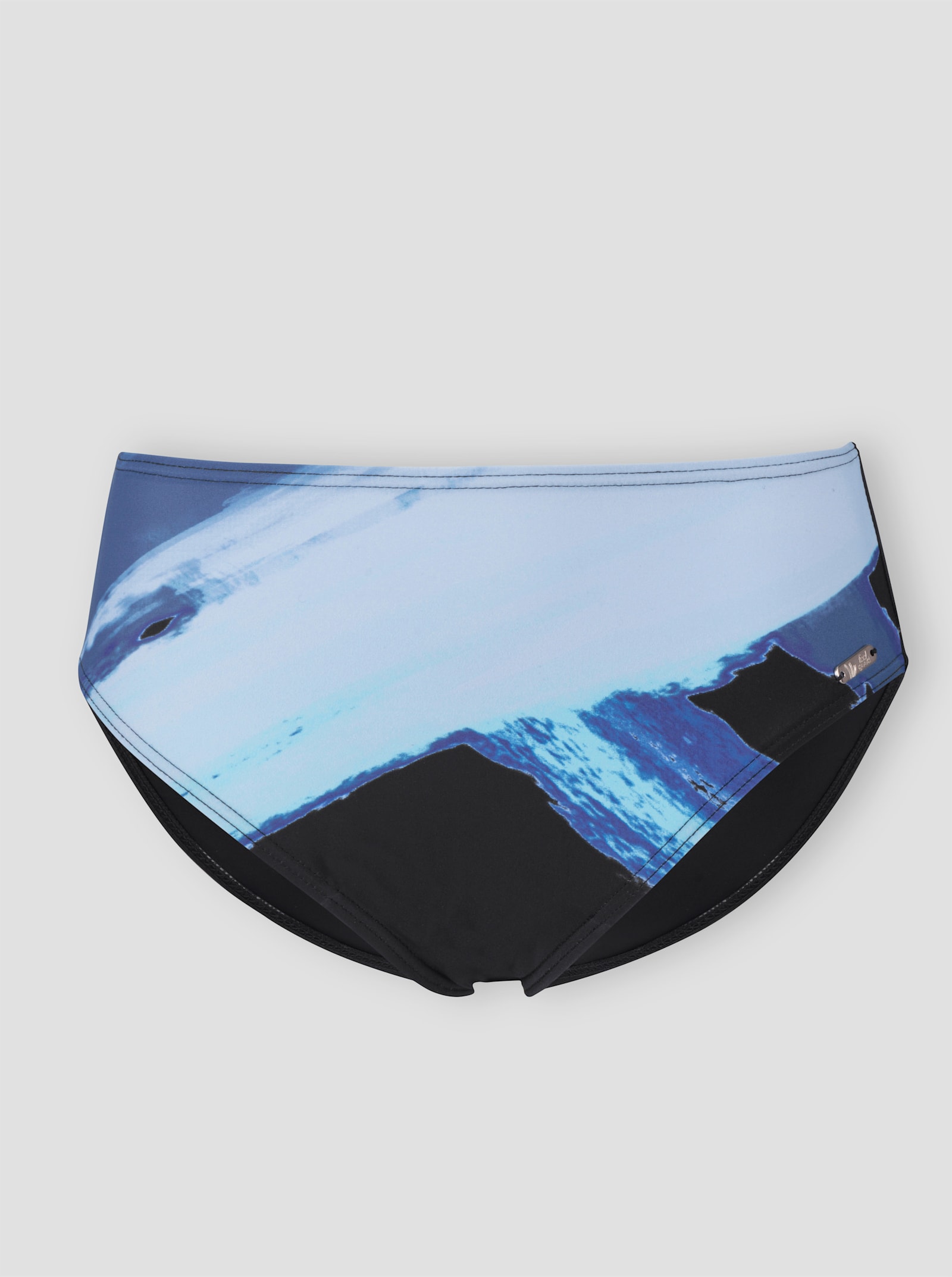 feel good Bikini - schwarz-jeansblau