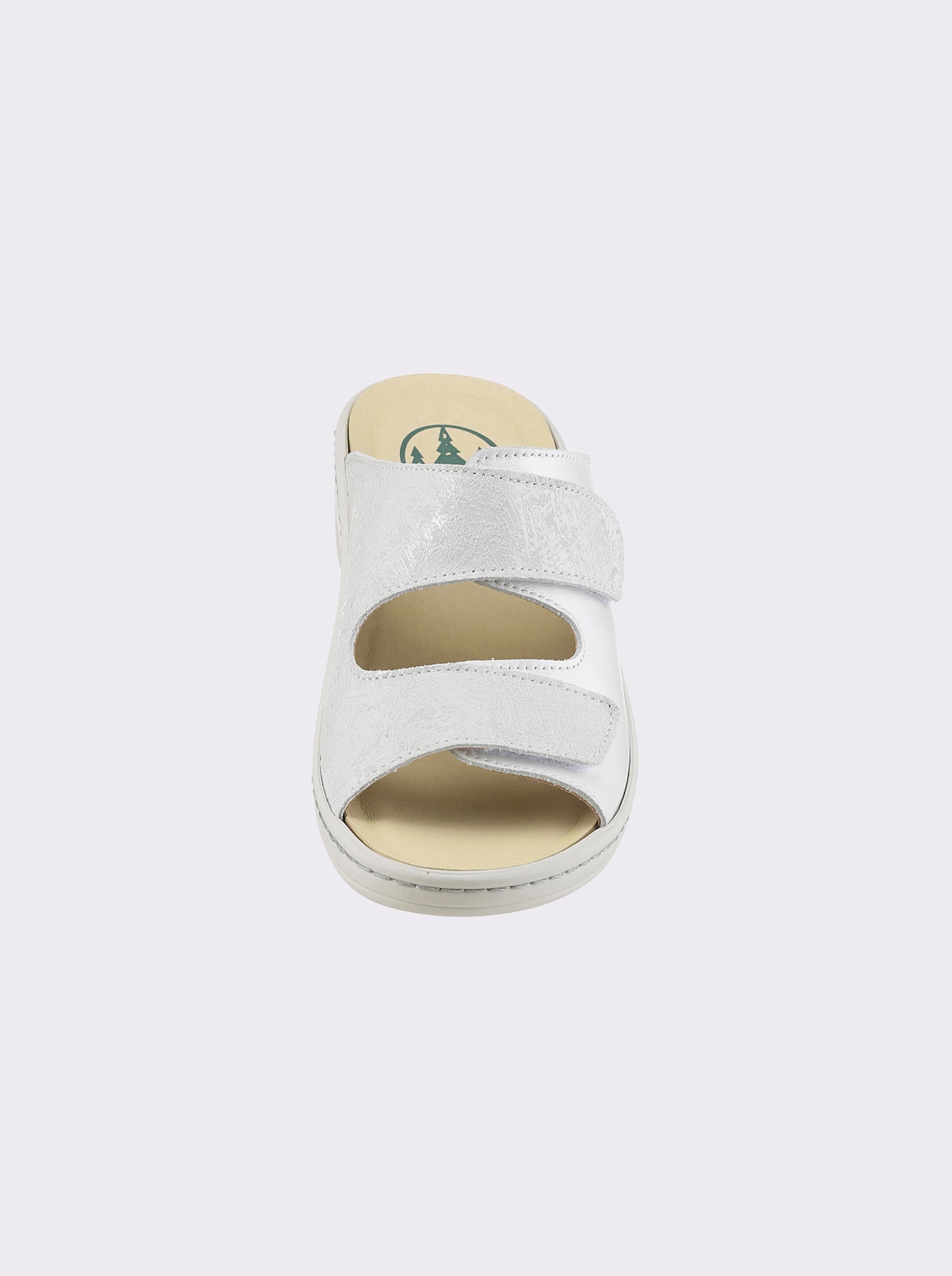 Franken Schuhe Pantolette - ecru