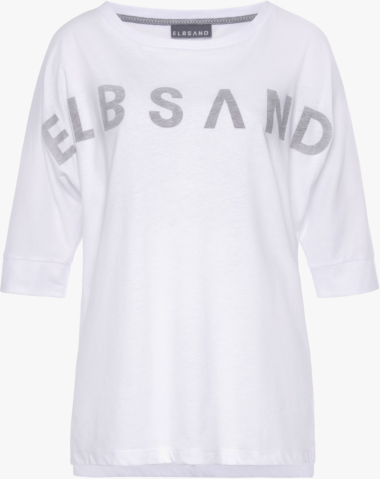 Elbsand Shirt met 3/4-mouw - wit