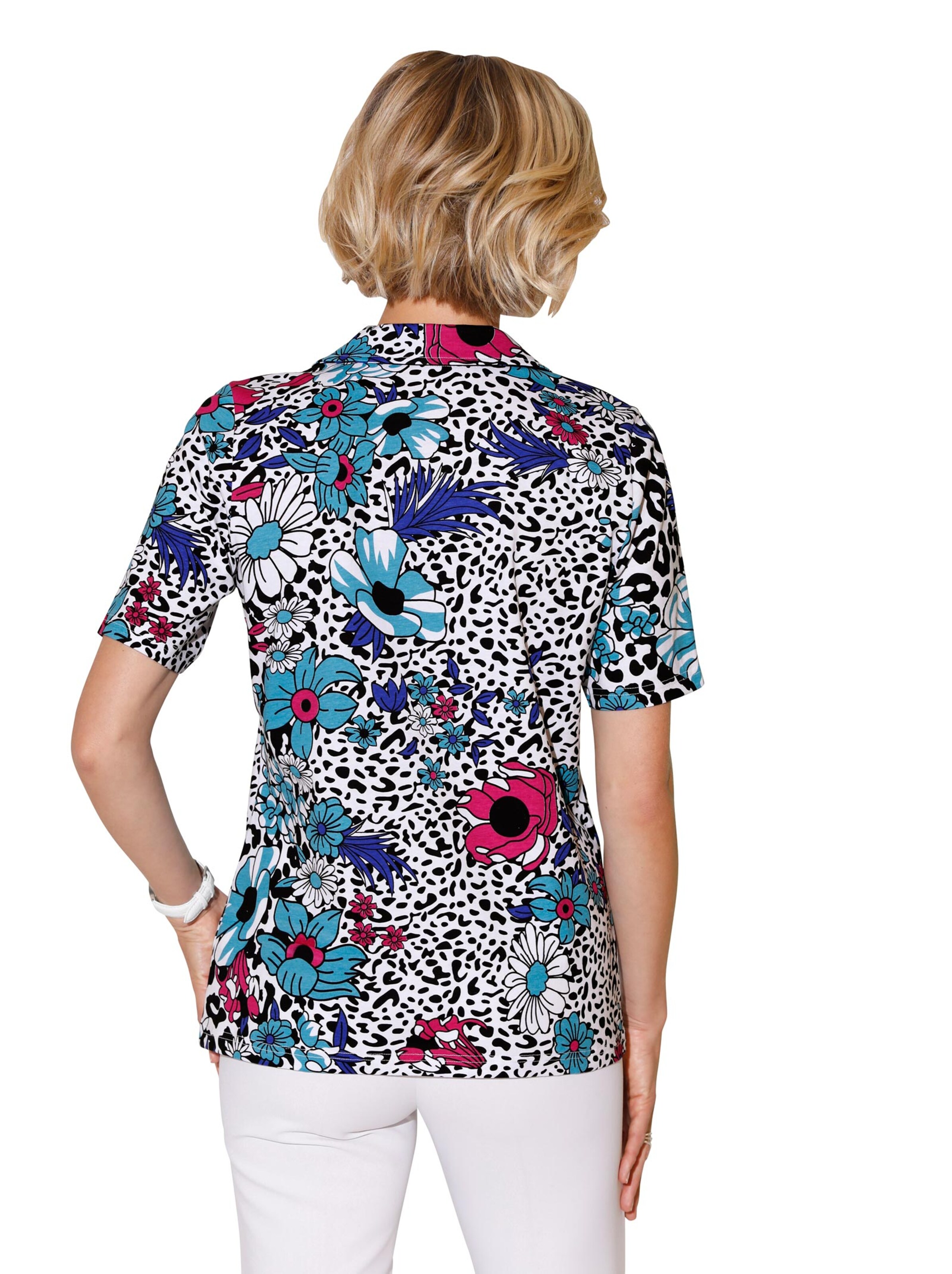 Shirt - aqua-bedruckt