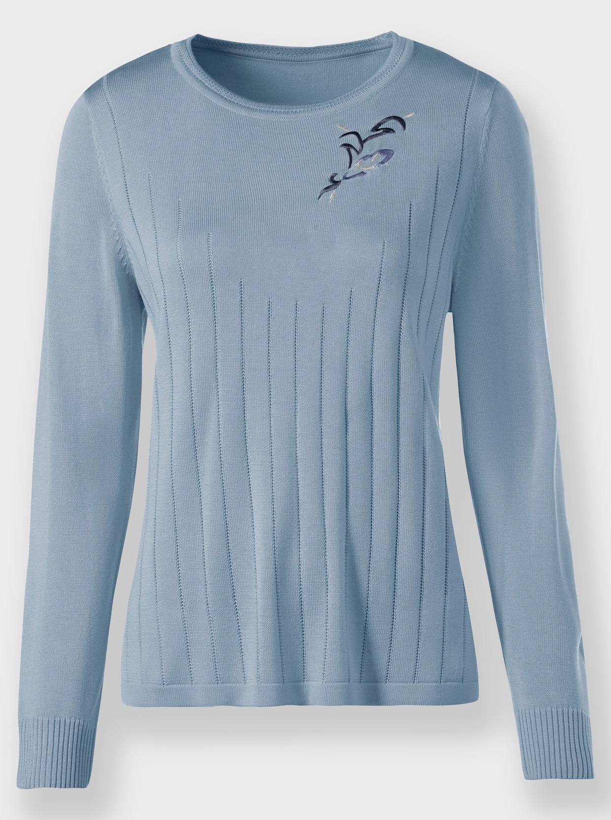 Pullover met lange mouwen - ijsblauw