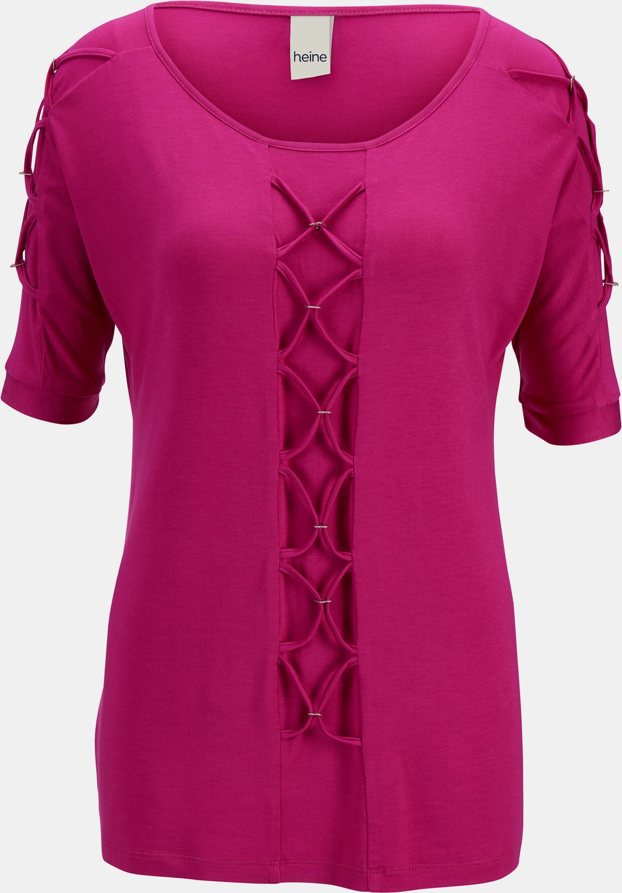 heine Shirt - bessenrood