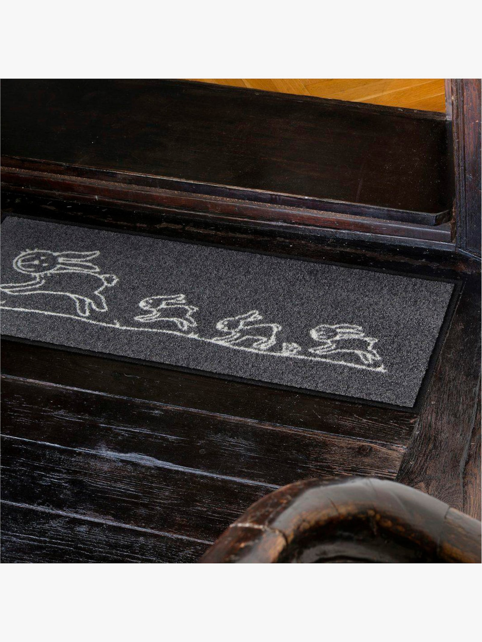 Salonloewe Fußmatte - grau-ecru