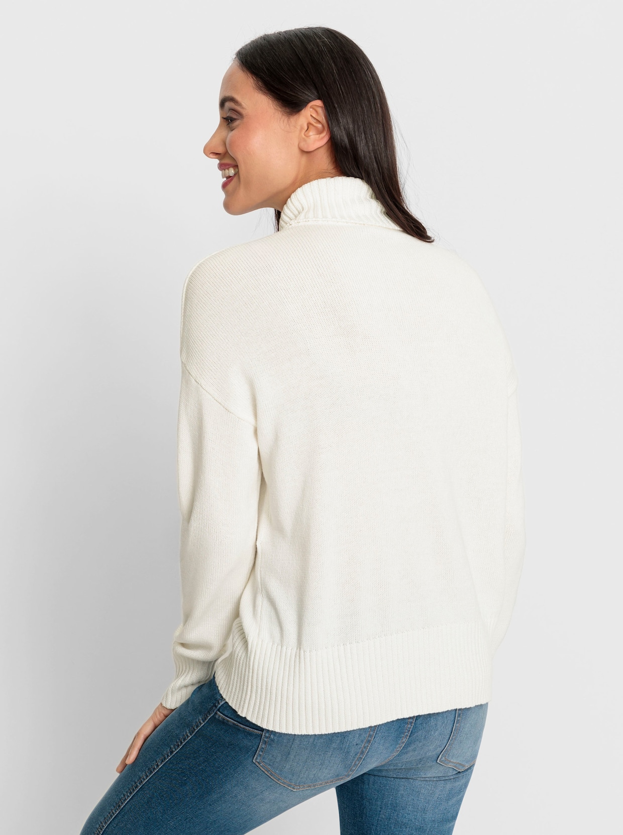 heine Rollkragenpullover - ecru