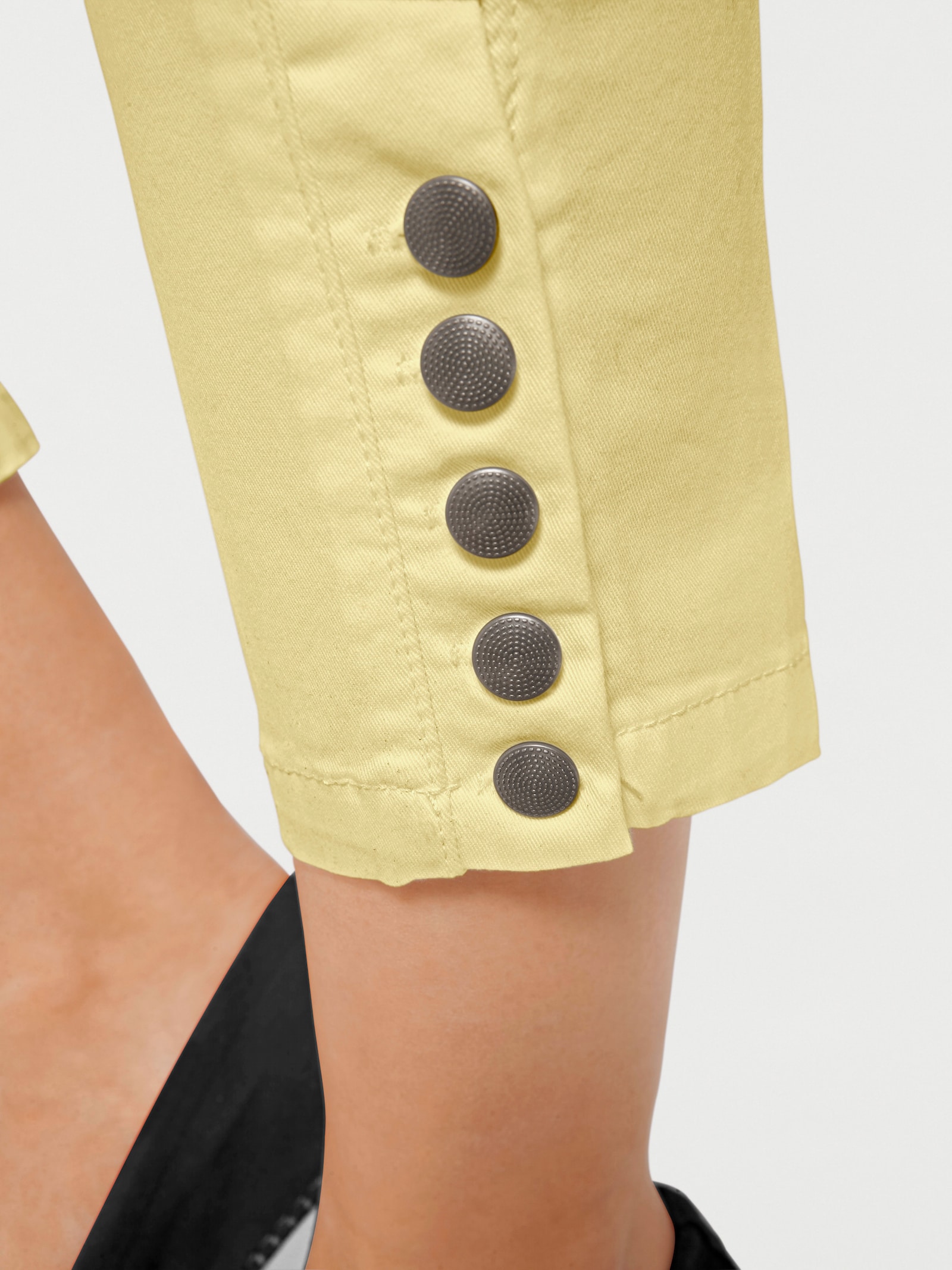 heine 7/8-Hose vertiefte Leibhöhe - hellgelb