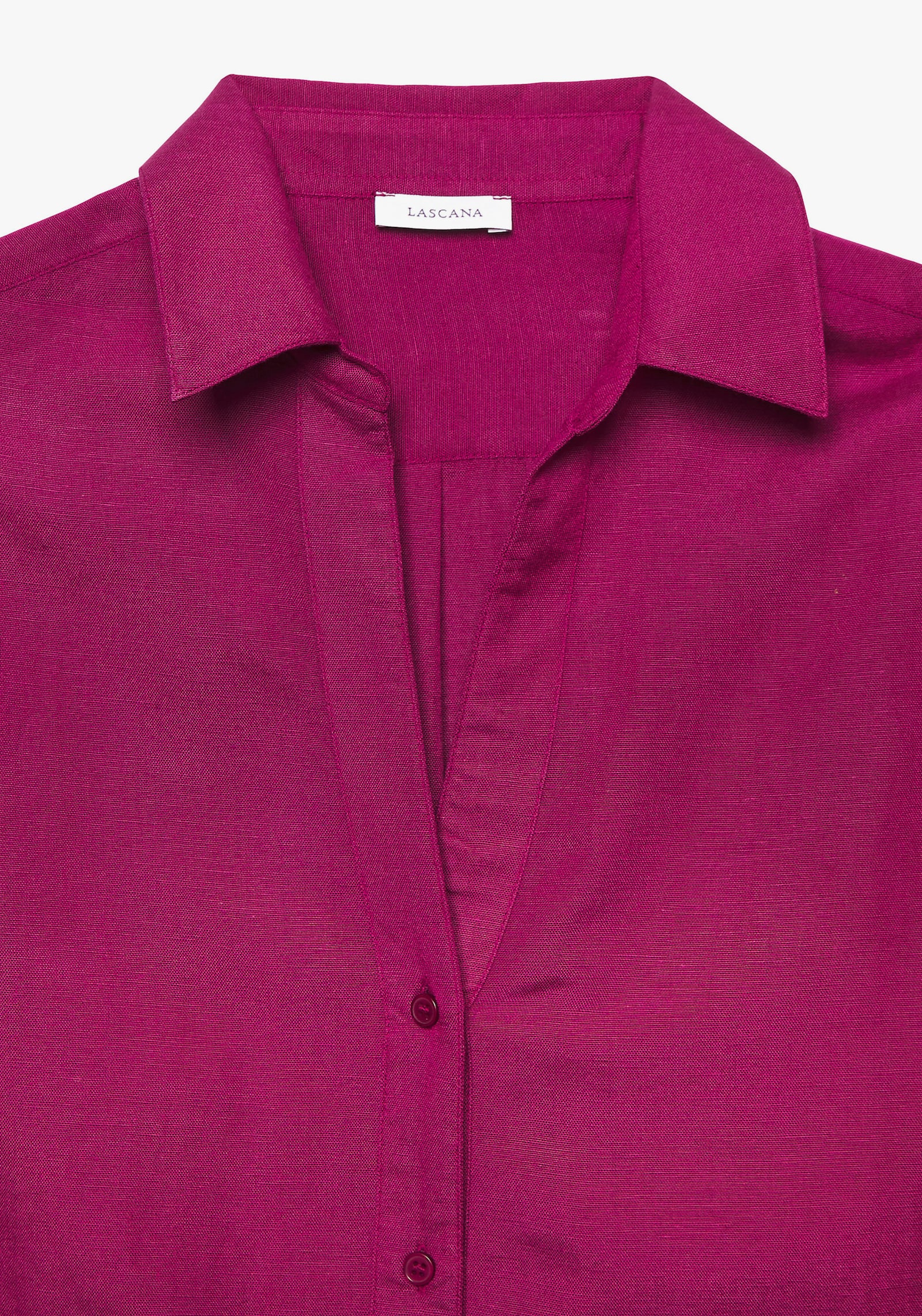 LASCANA Hemdbluse - aubergine
