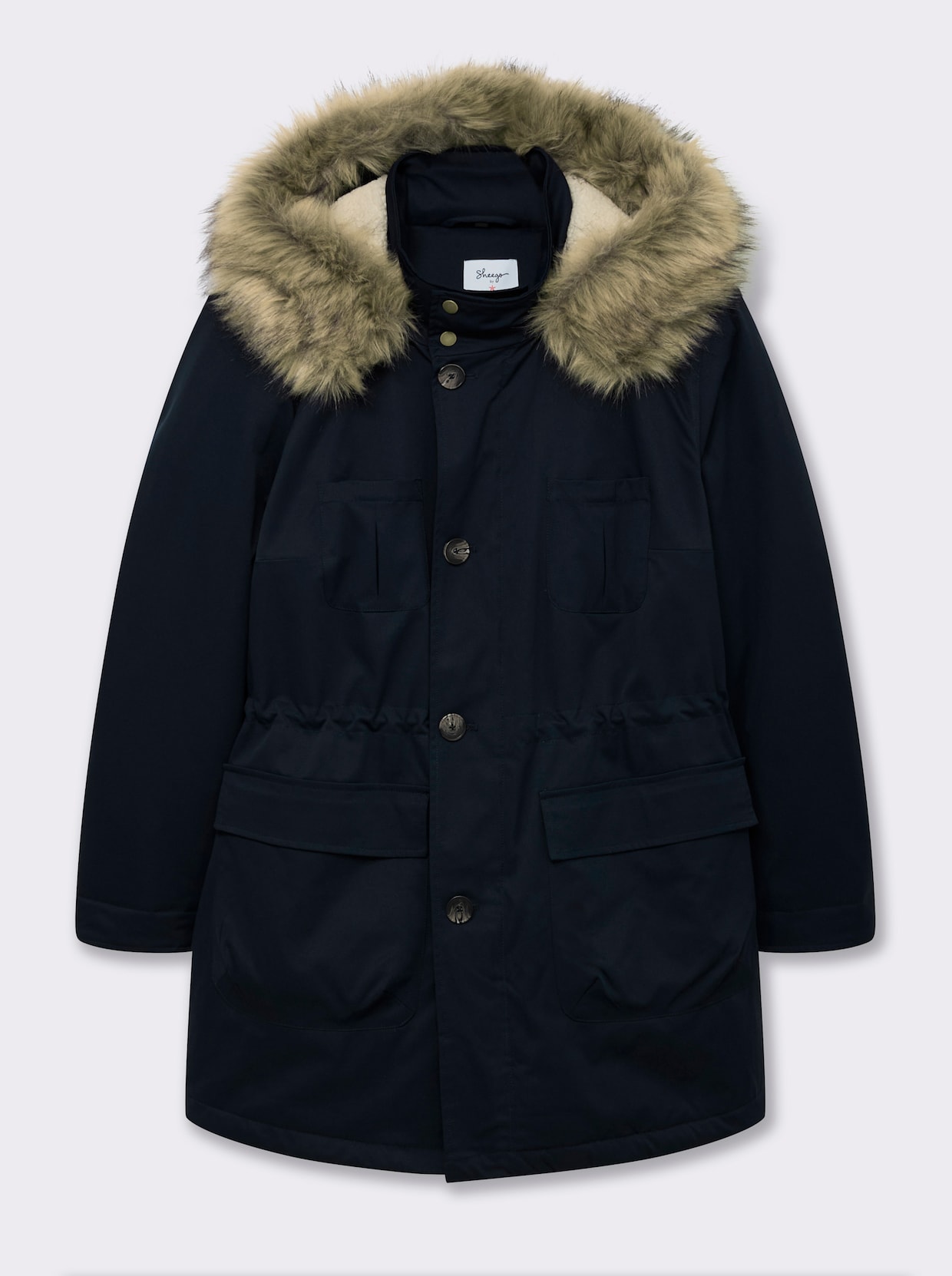 sheego by Joe Browns Parka - tiefblau