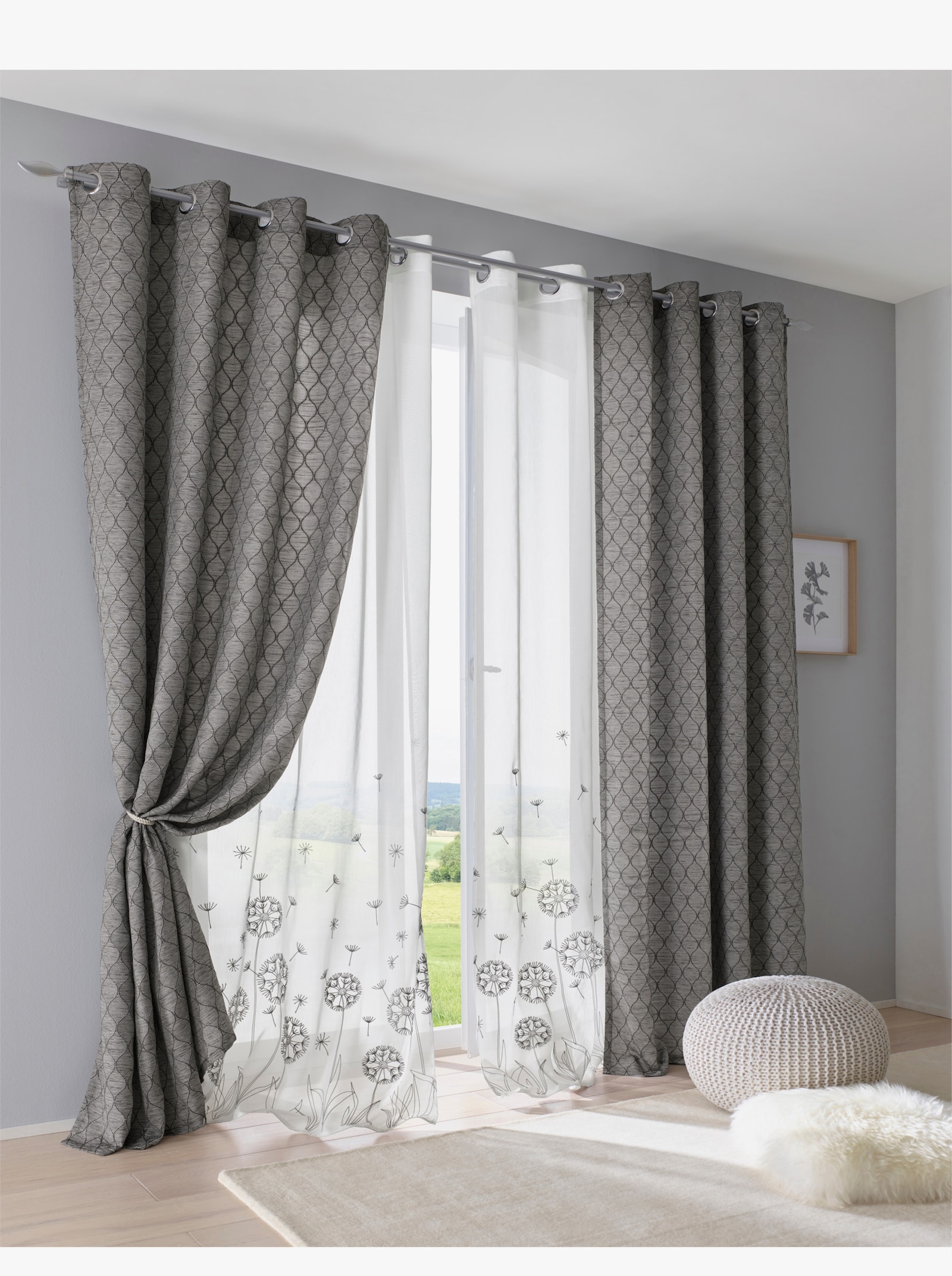 heine home Dekostore - grau