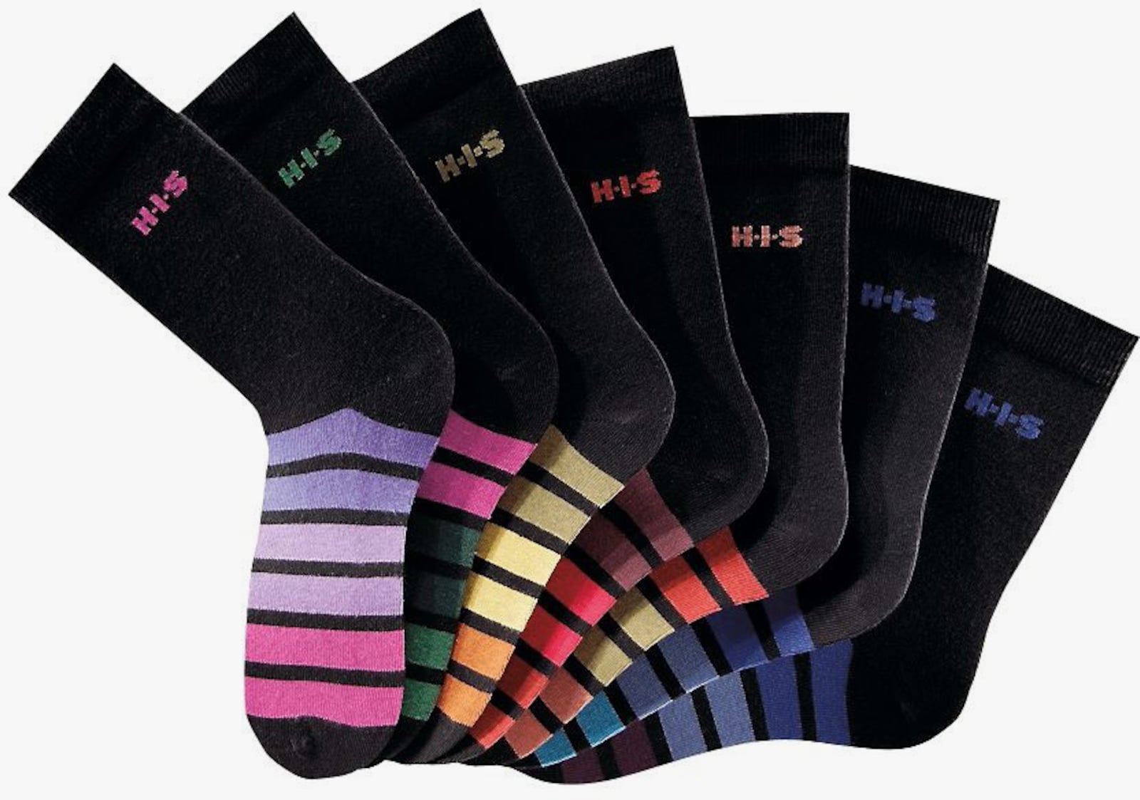 H.I.S Freizeitsocken - schwarz