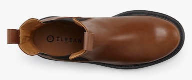 Elbsand Stiefelette - camel/schwarz