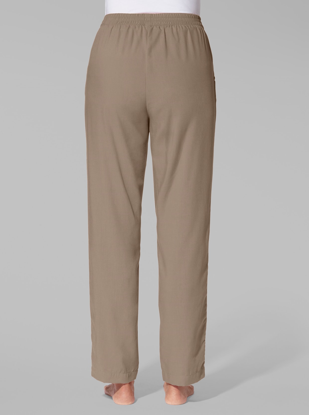 Geweven broek - taupe