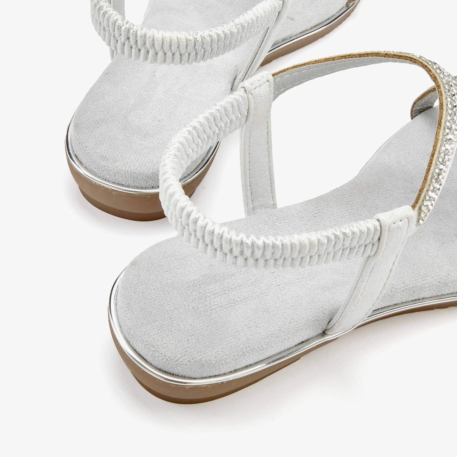 Vivance Sandale - silberfarben