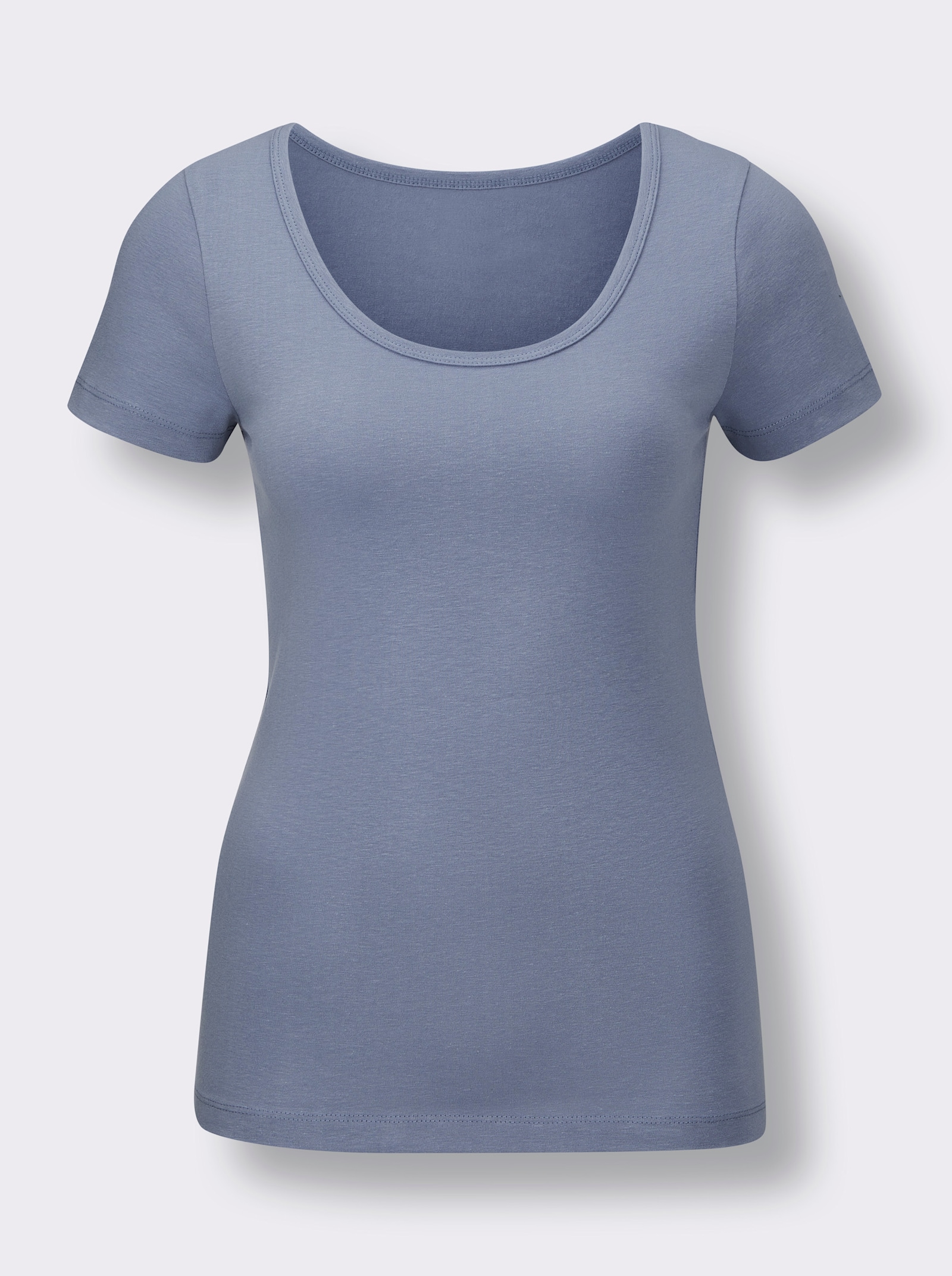 wäschepur Shirt - taubenblau