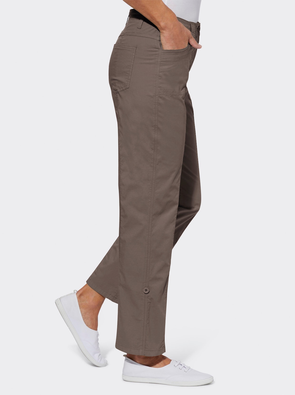 Broek - donkertaupe