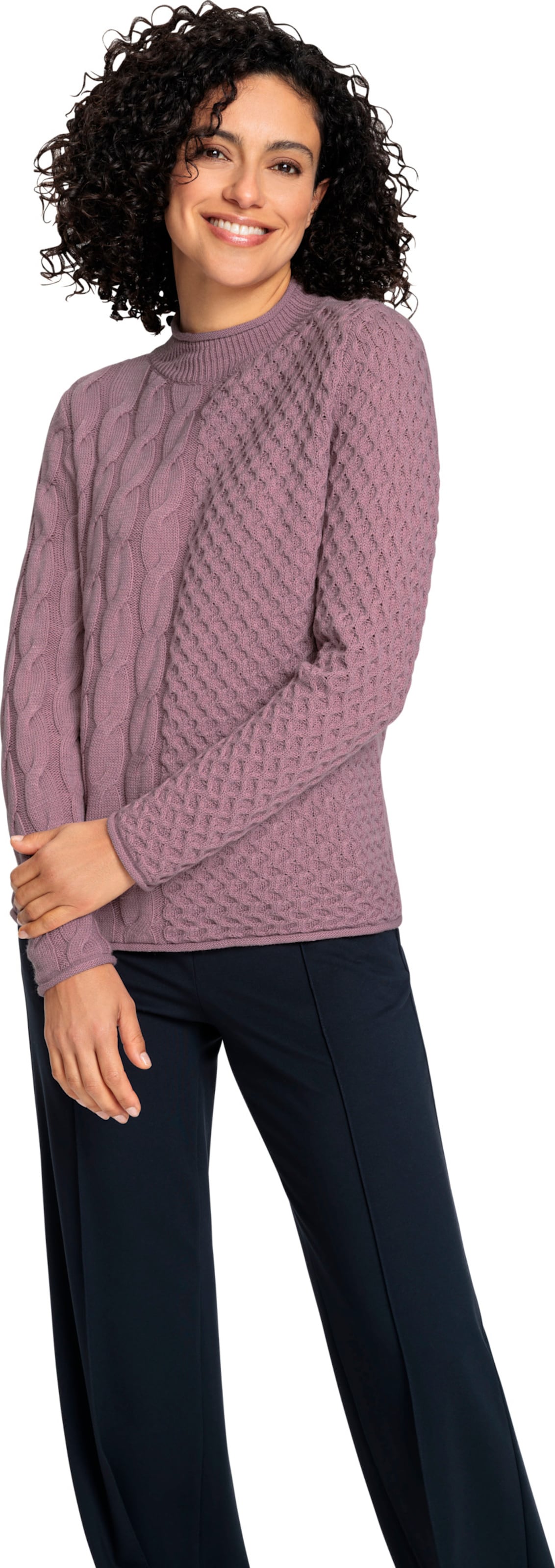 Thumbnail - Stehkragenpullover