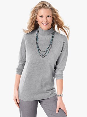 Shirtrolli - grau-meliert