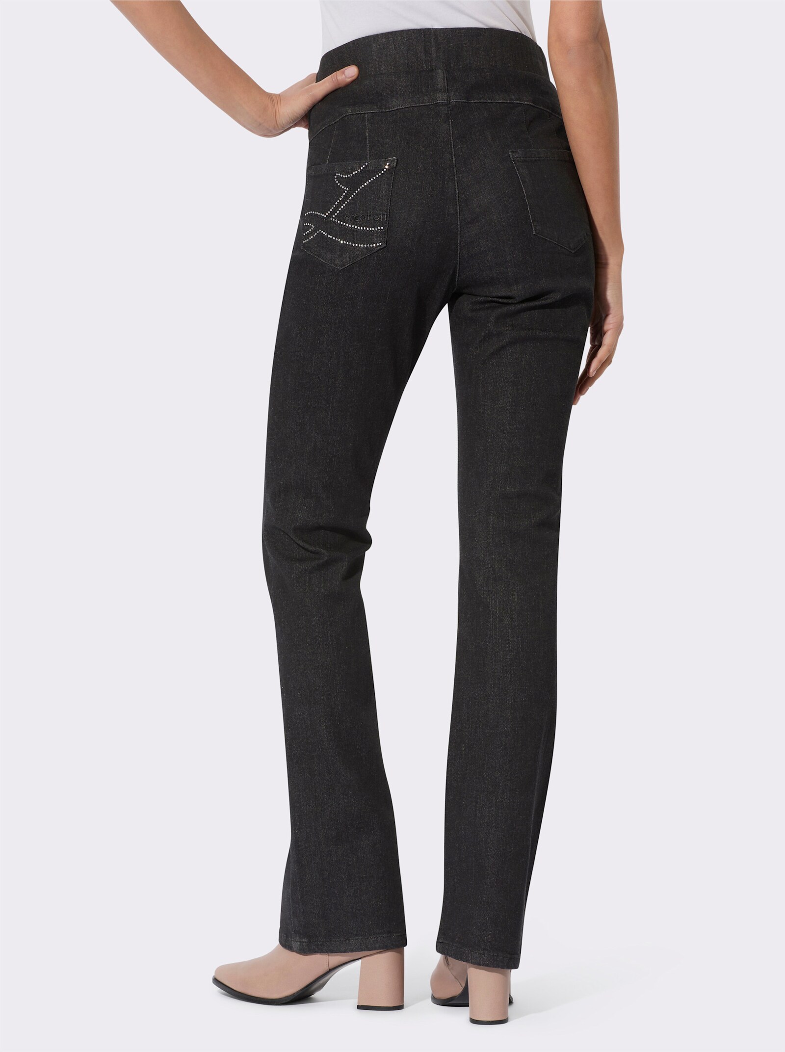 Comfortjeans - black denim