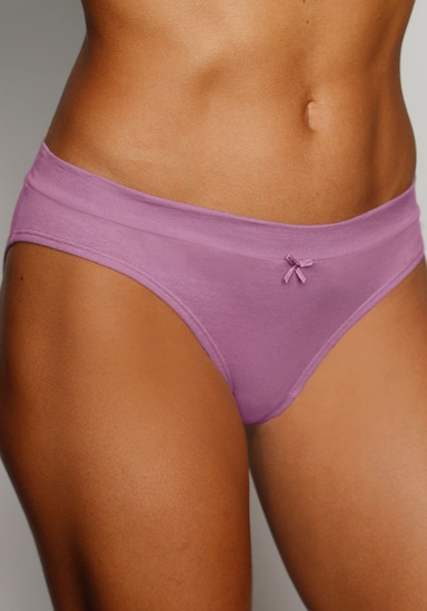 Vivance Jazz-Pants Slips - anthrazit meliert, beige meliert, flieder, eukalyptus, navy