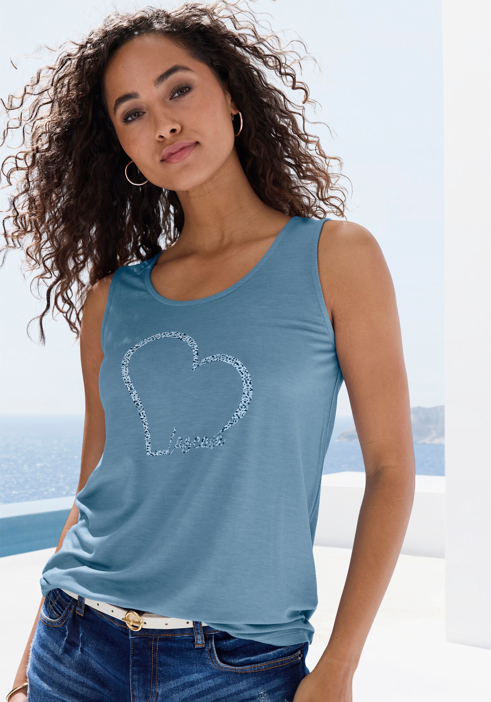 LASCANA Trägertop - hellblau