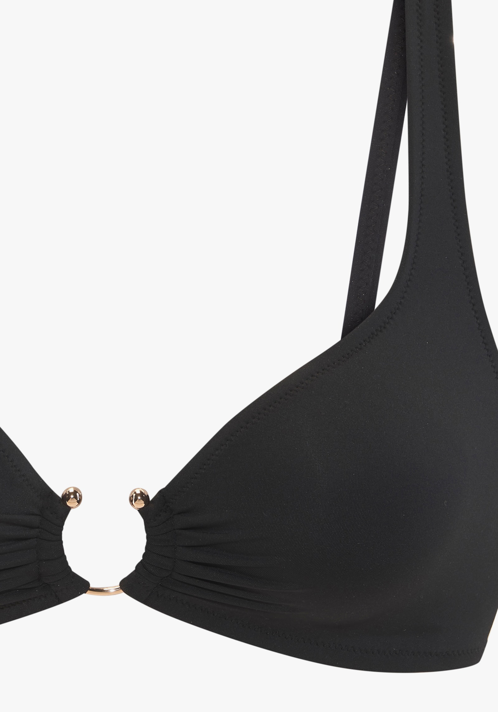 French Connection Triangel-Bikini - schwarz