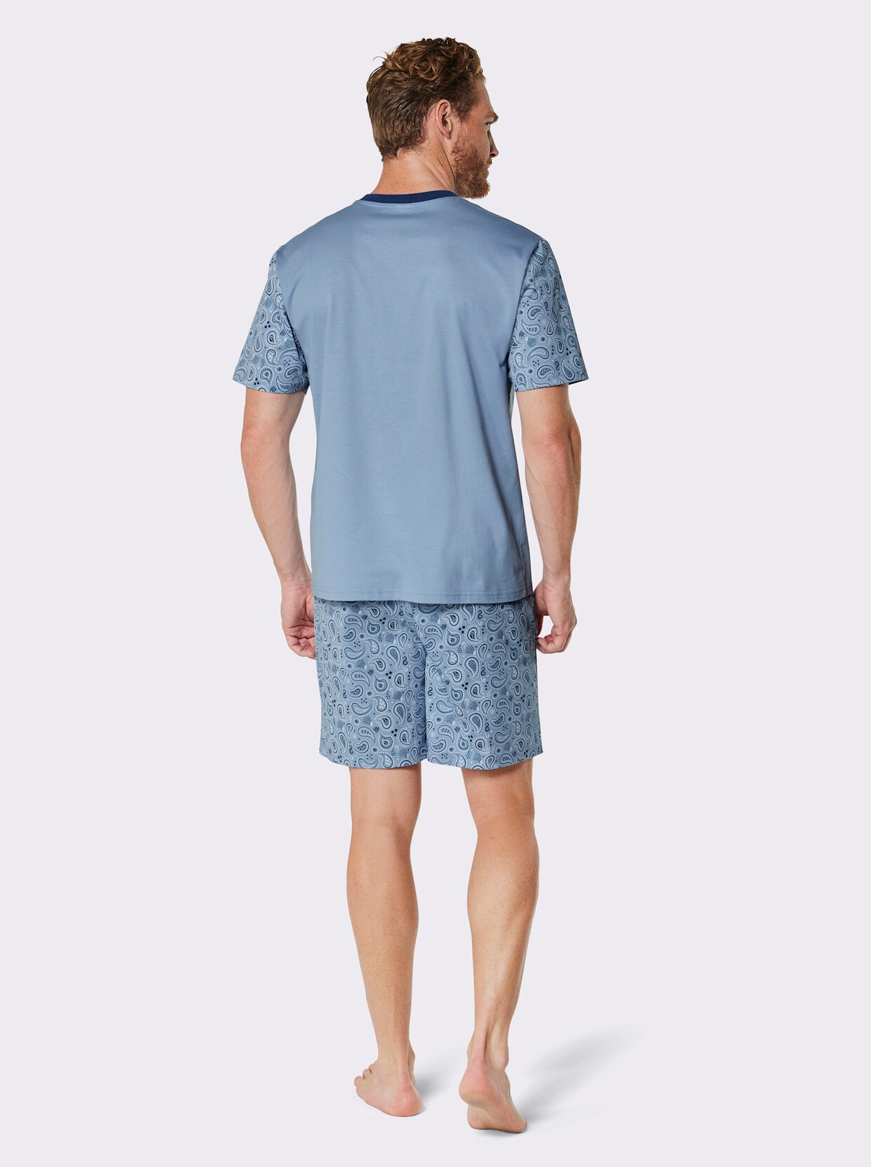 KINGsCLUB shortama - bleu geprint