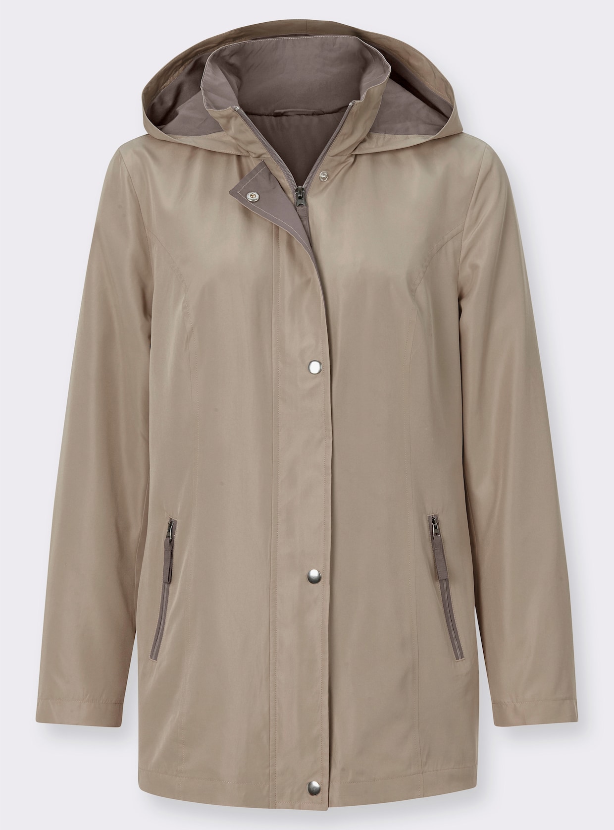 Functioneel jack - beige/donkertaupe