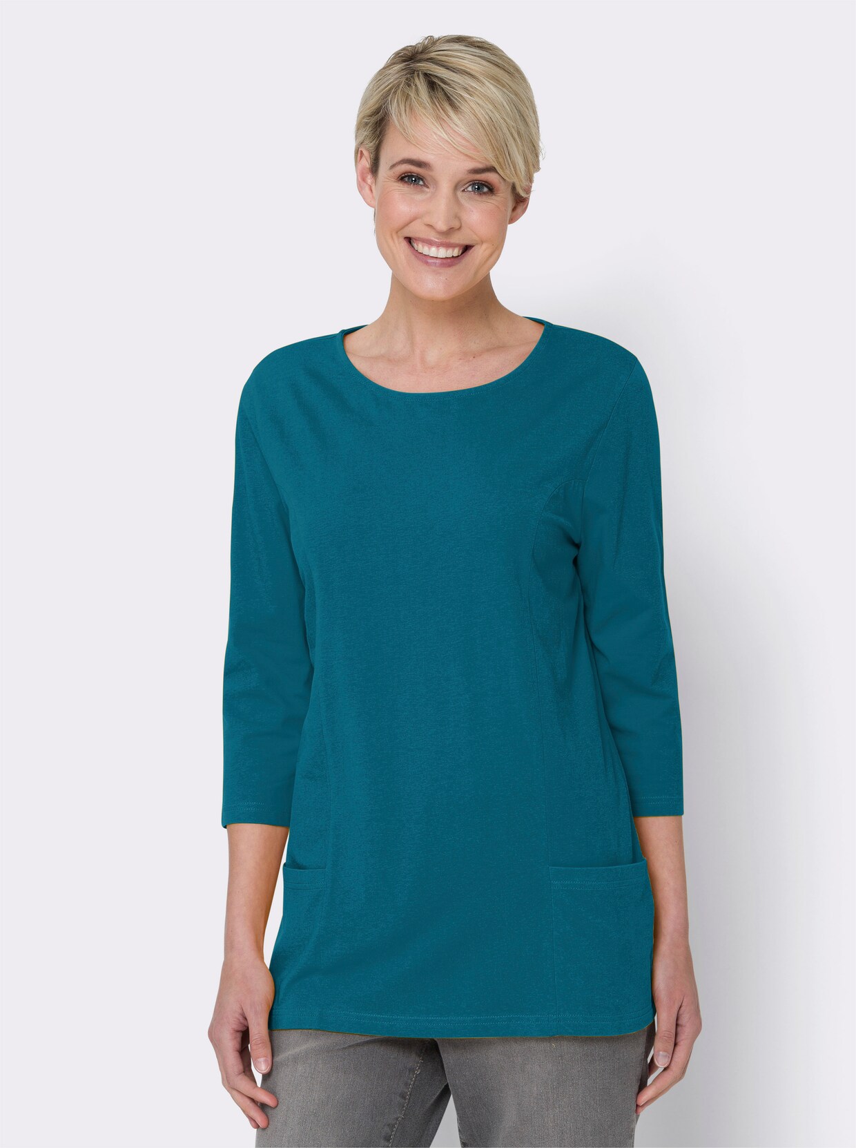 Shirt met 3/4-mouw - aquapetrol
