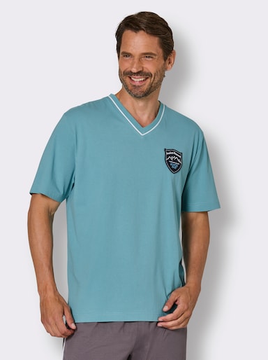 wäschepur men Schlafanzug-Shirt - ozean