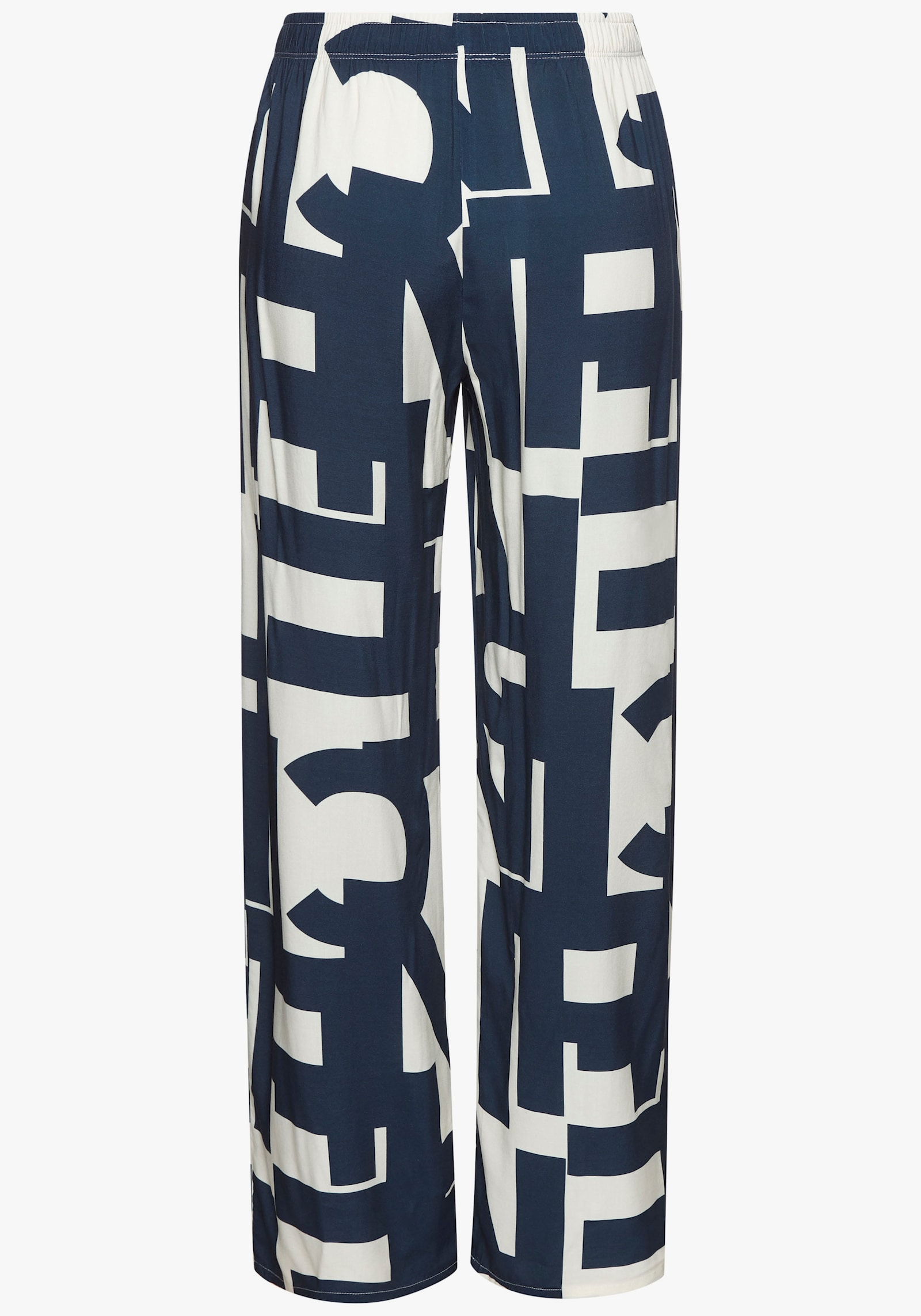 French Connection Bas de pyjama - bleu foncé-blanc à motifs