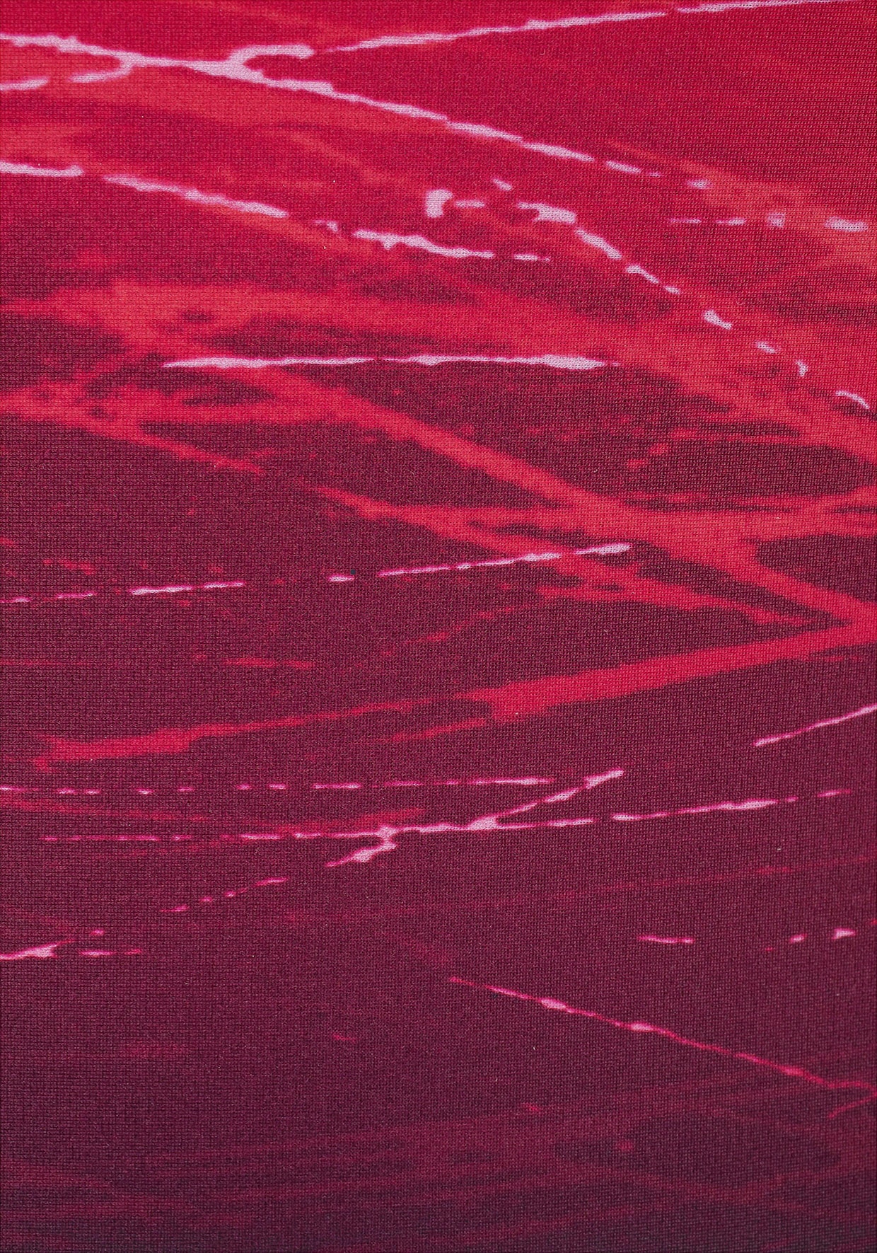 LASCANA Badeanzug - rot-bedruckt