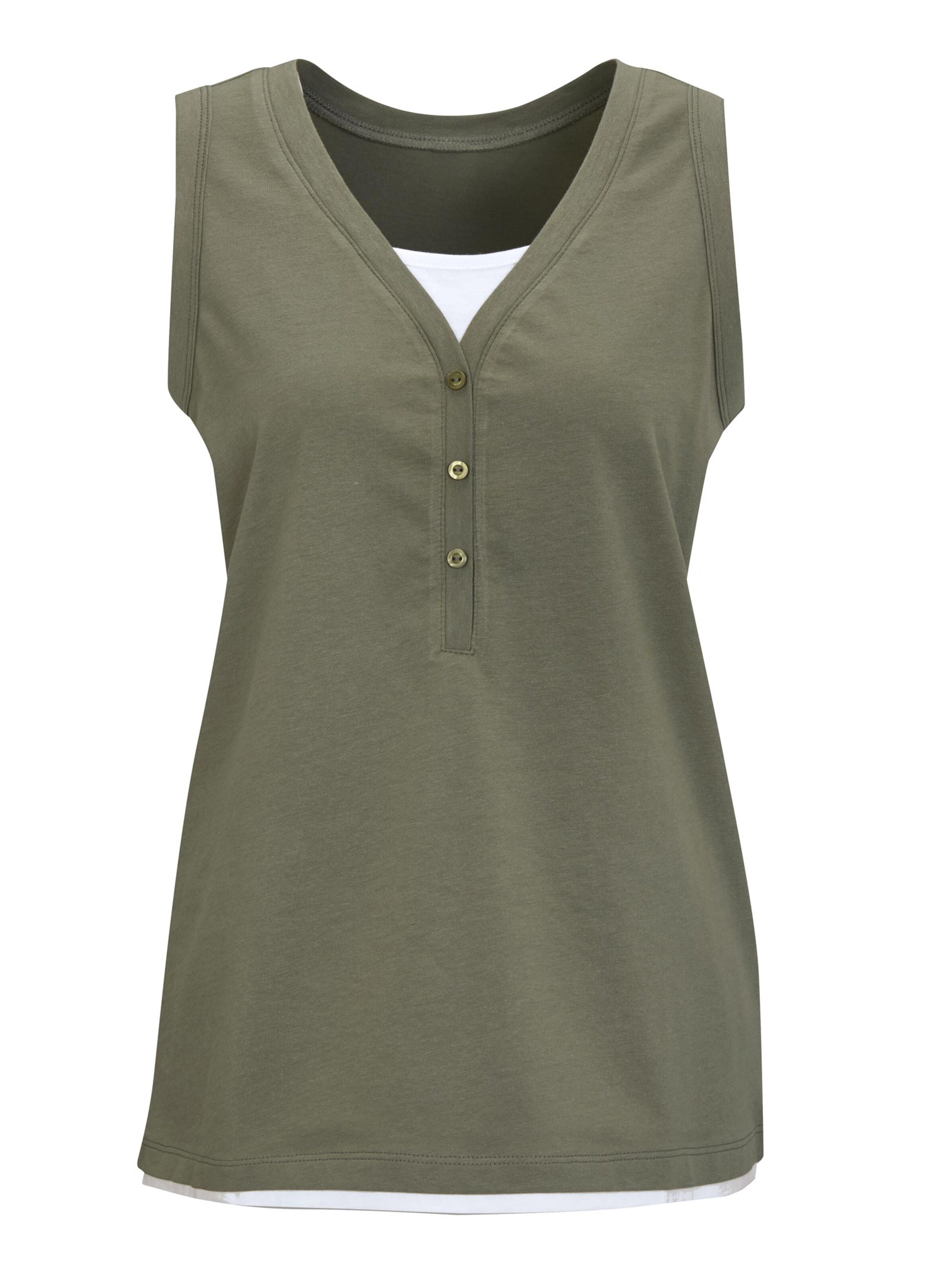 Shirttop - khaki