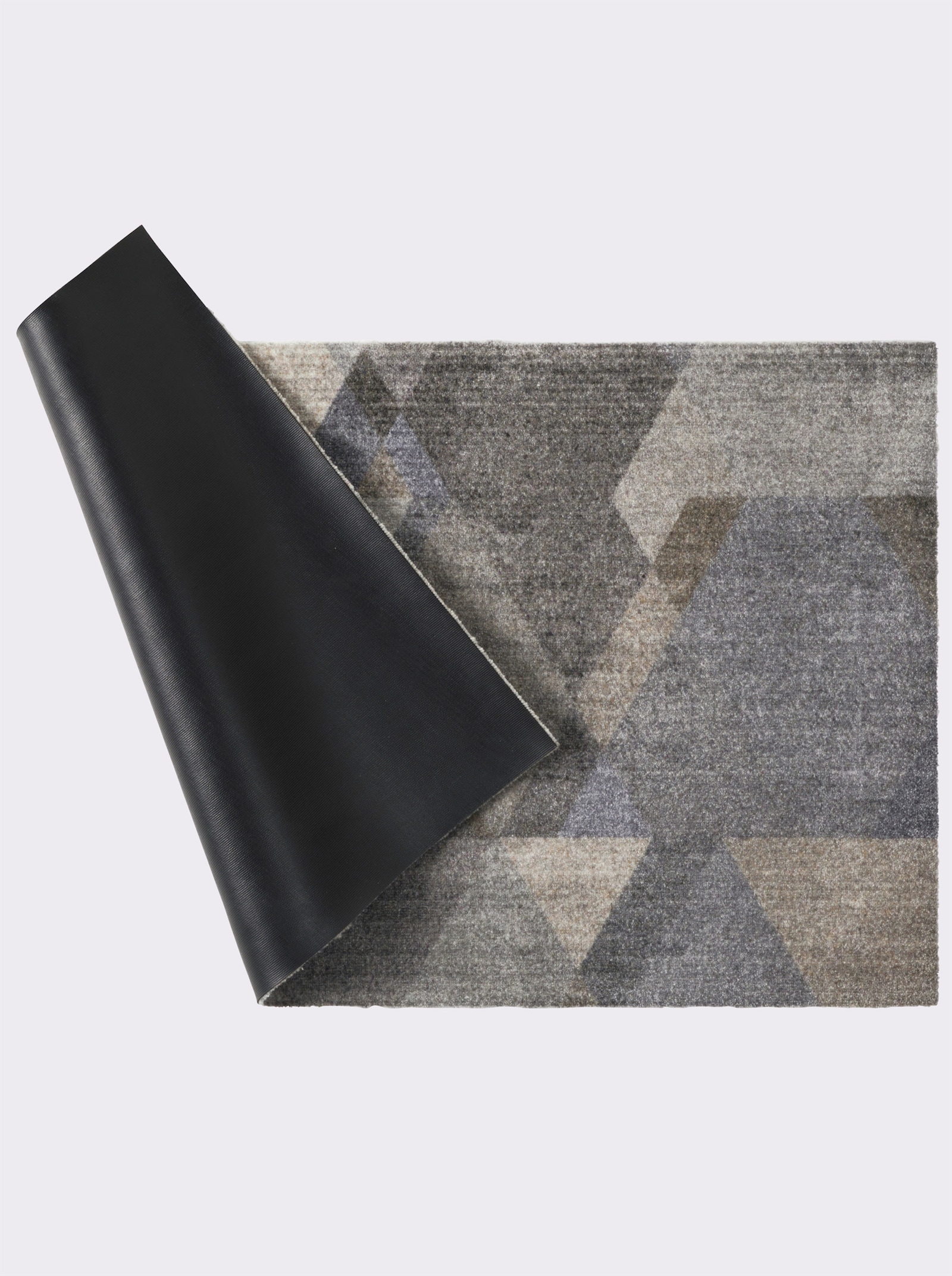 wash+dry by Kleen-Tex Fußmatte - grau-natur