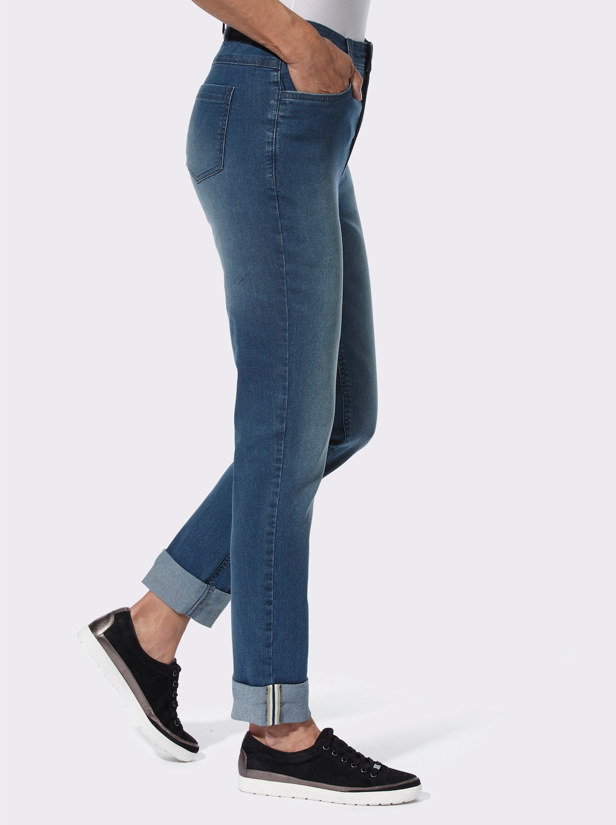 Jeans - blue-stone-washed