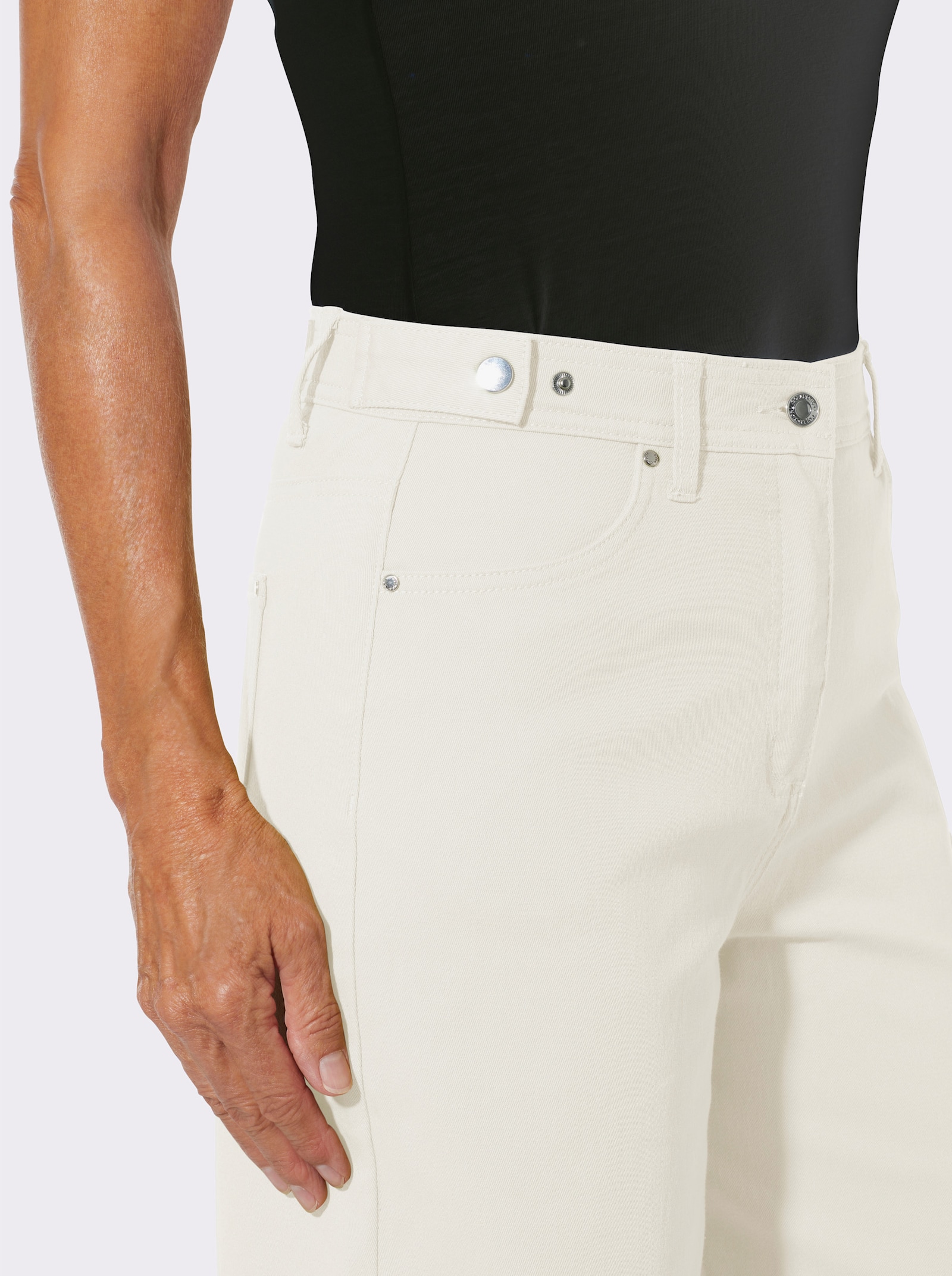 Culotte in Baumwoll-Qualität - ecru