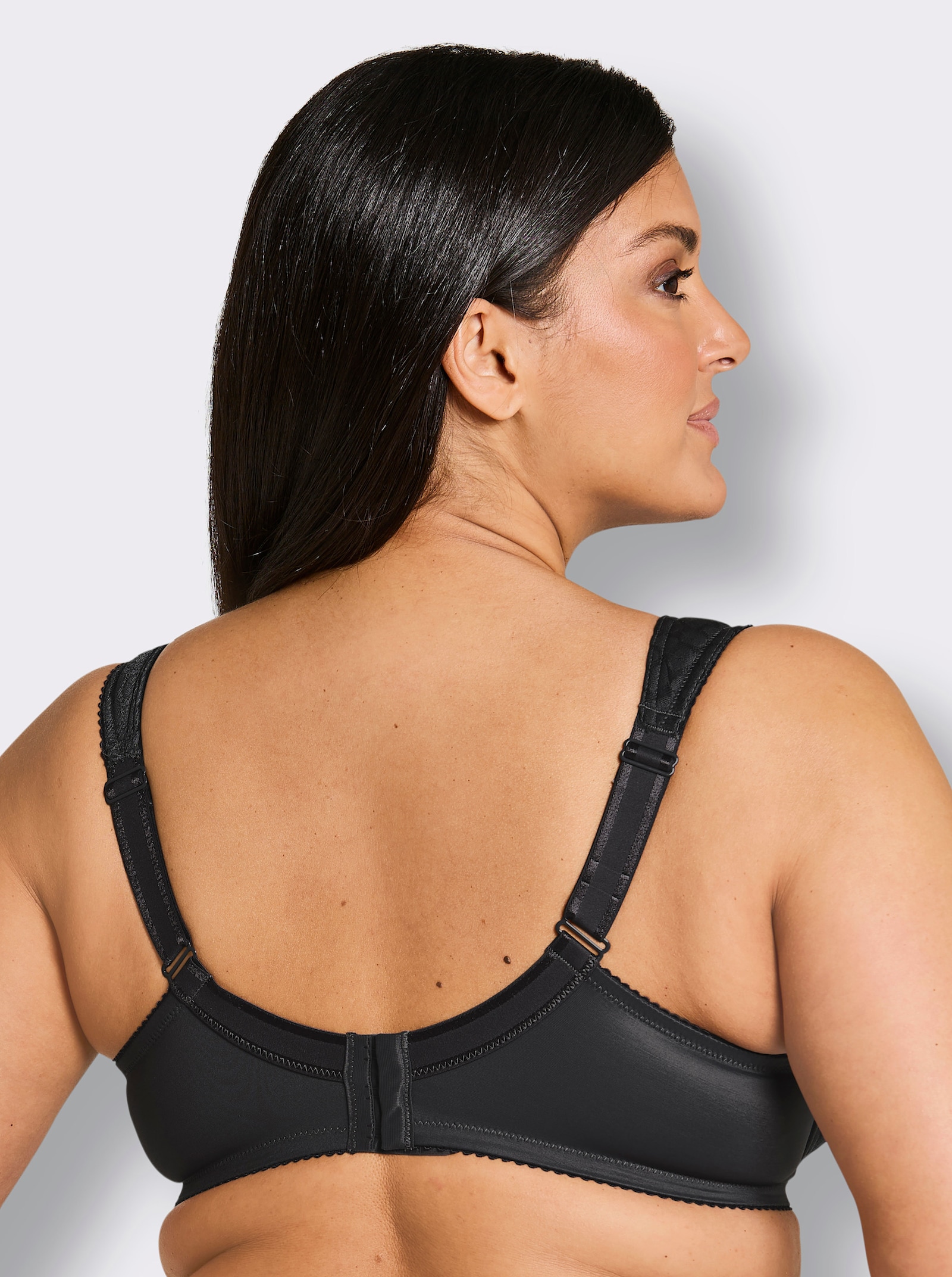 Miss Mary Entlastungs-BH mit Bügel und Stütze - dunkelgrau