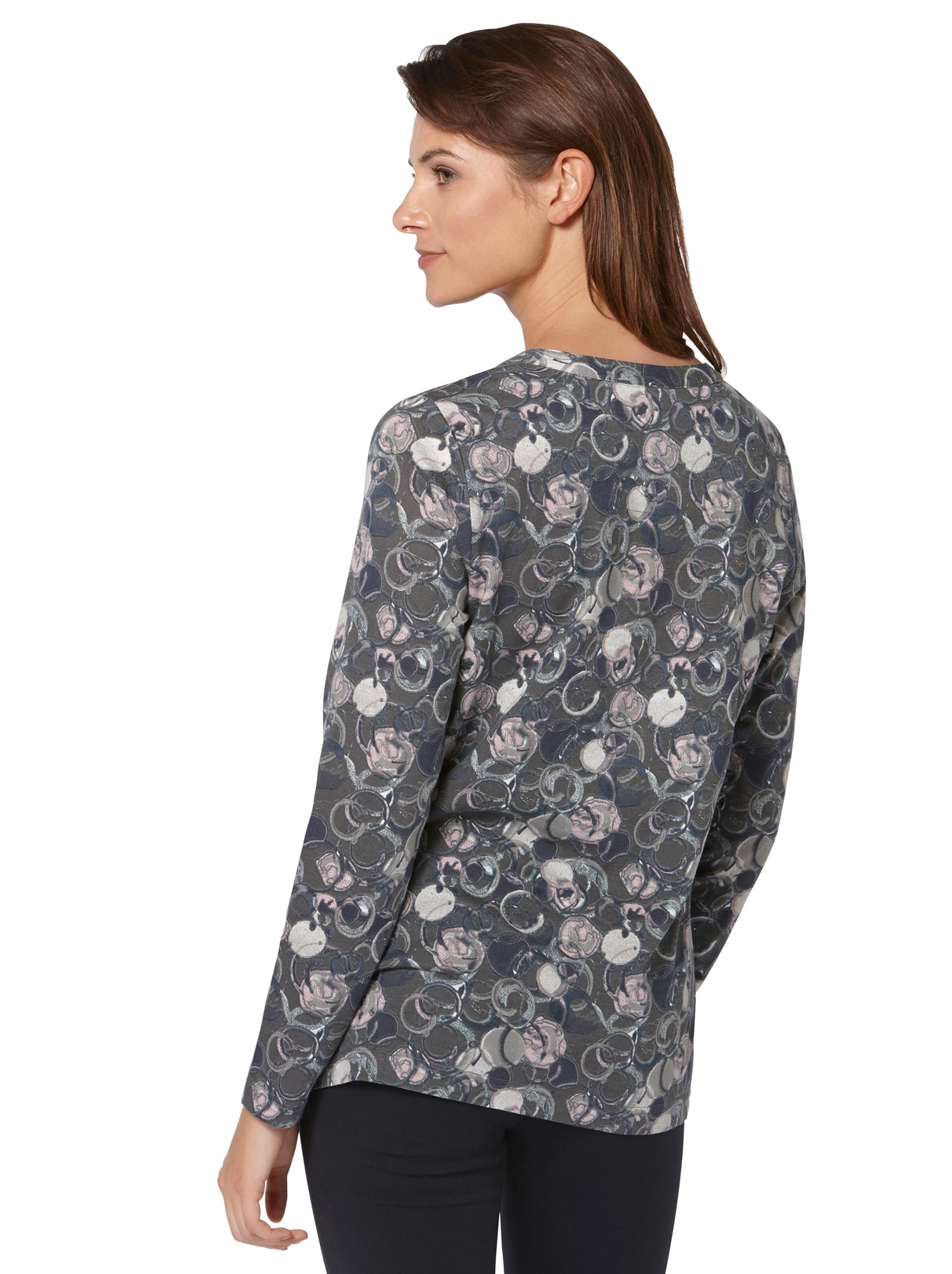 Shirt - mauve-bedruckt